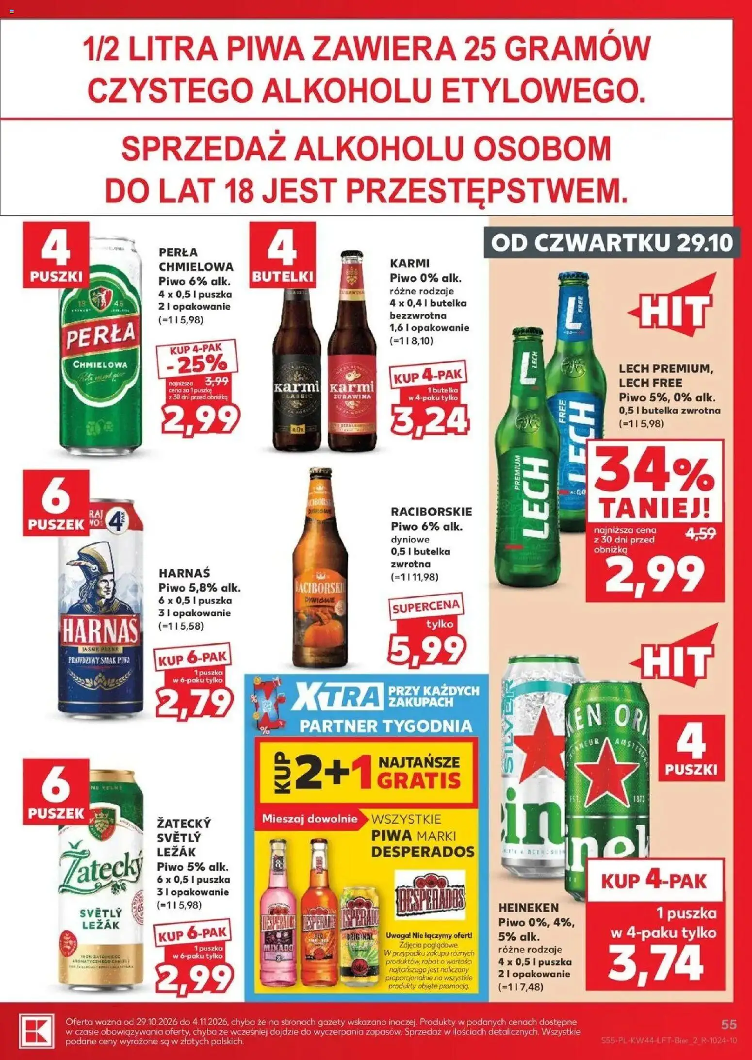 Kaufland aktualna gazetka od 29.10.2026 - od jutra PDF | Strona: 55