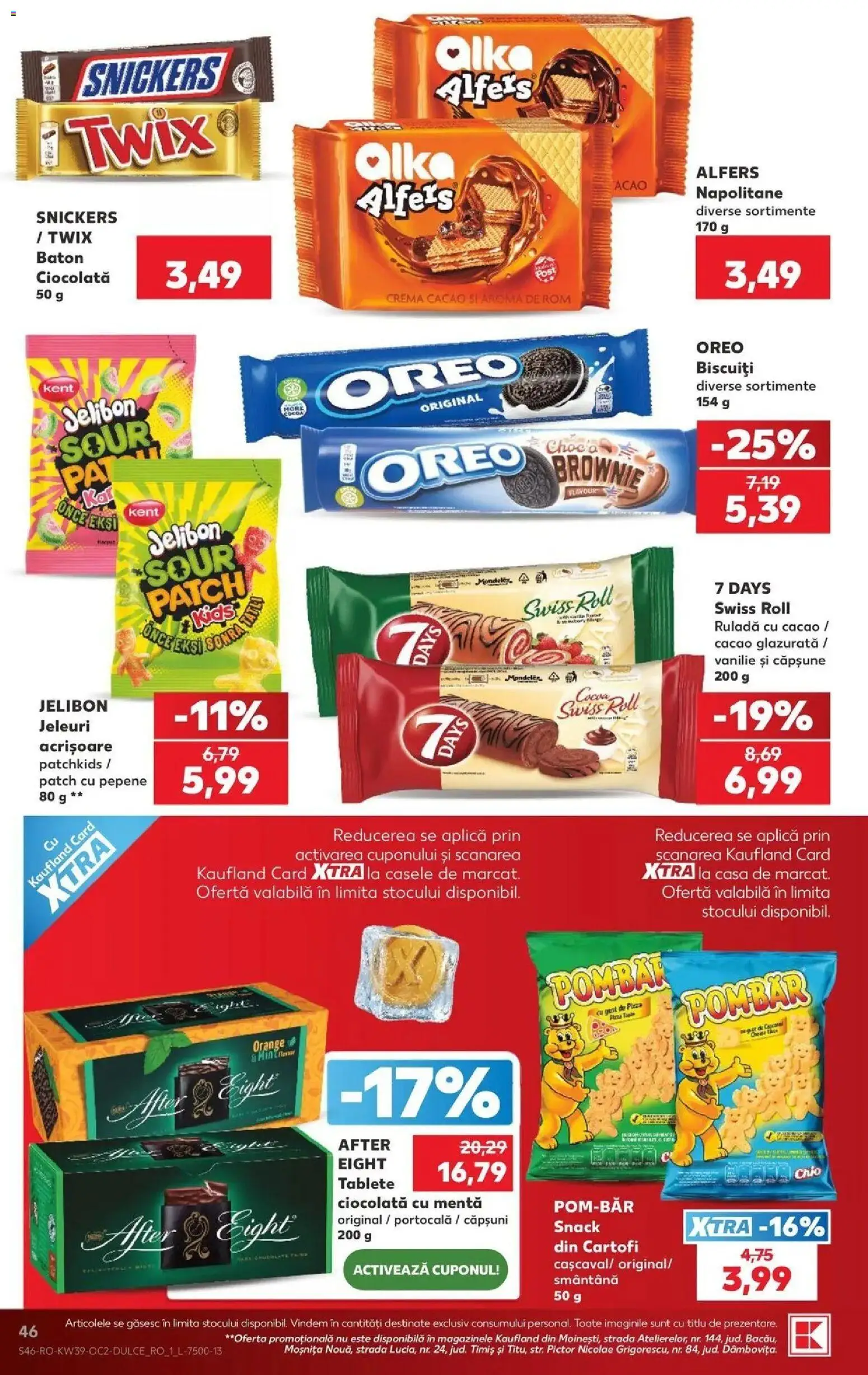 Kaufland Viseu de Sus 23.09.2026 - Revista si Oferta | Pagină: 46 | Produse: Menta, Cremă, Rom, Cacao