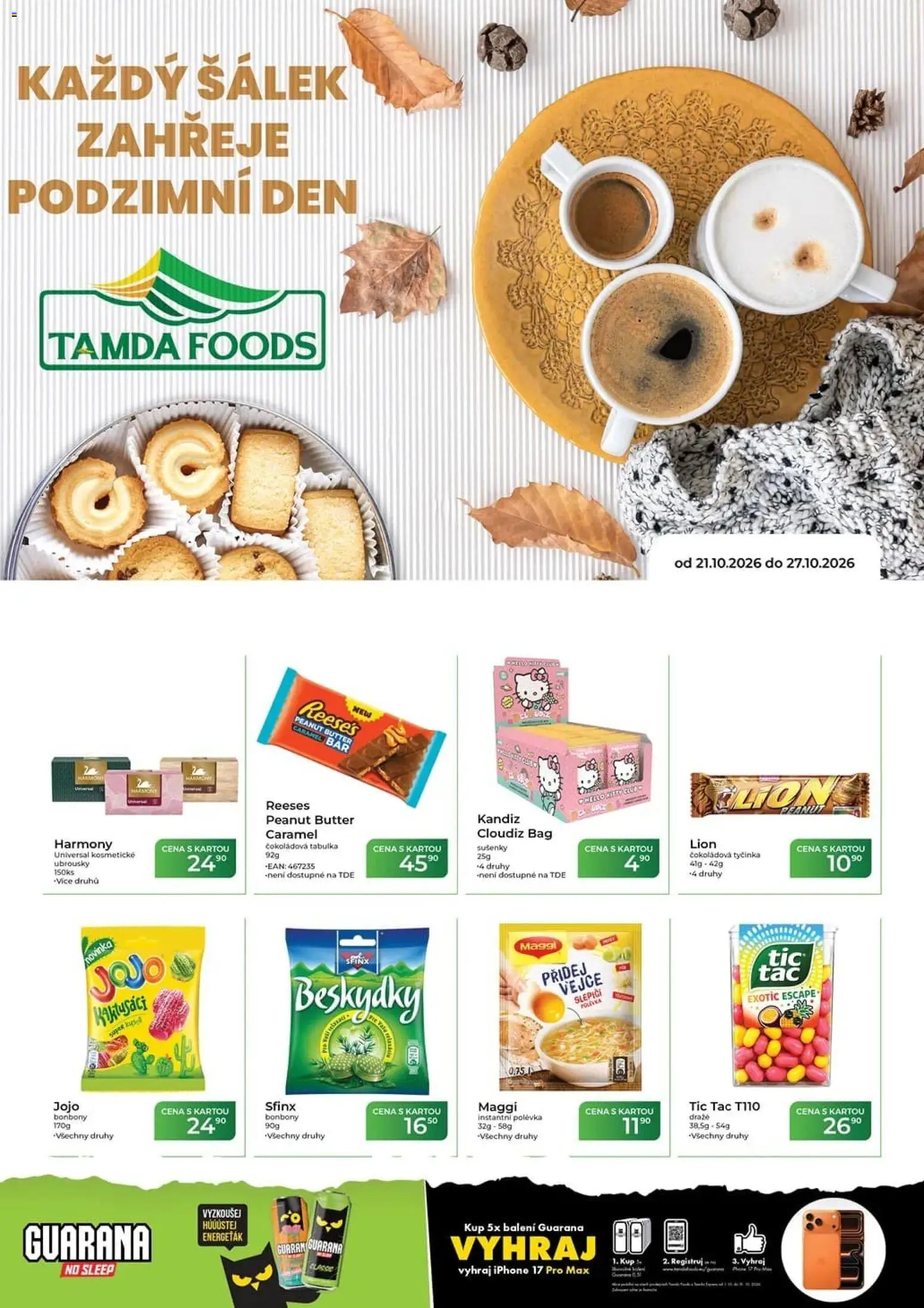 Tamda Foods Středa, 21 Října Velké Úspory