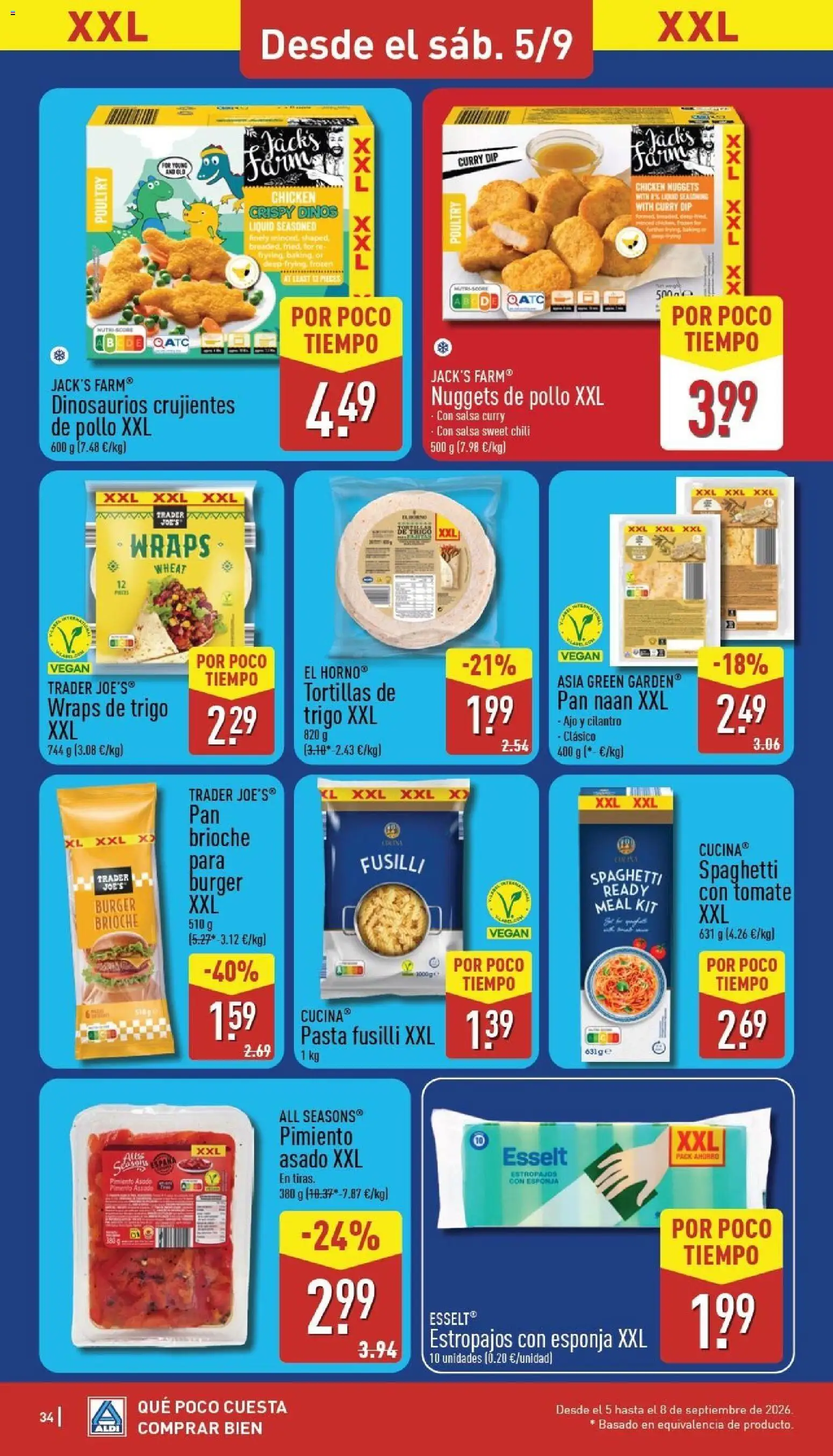 Aldi folleto Canarias │ válido desde el 31/08/2026 | Página: 34 | Productos: Ajo, Pan, Pimiento, Horno