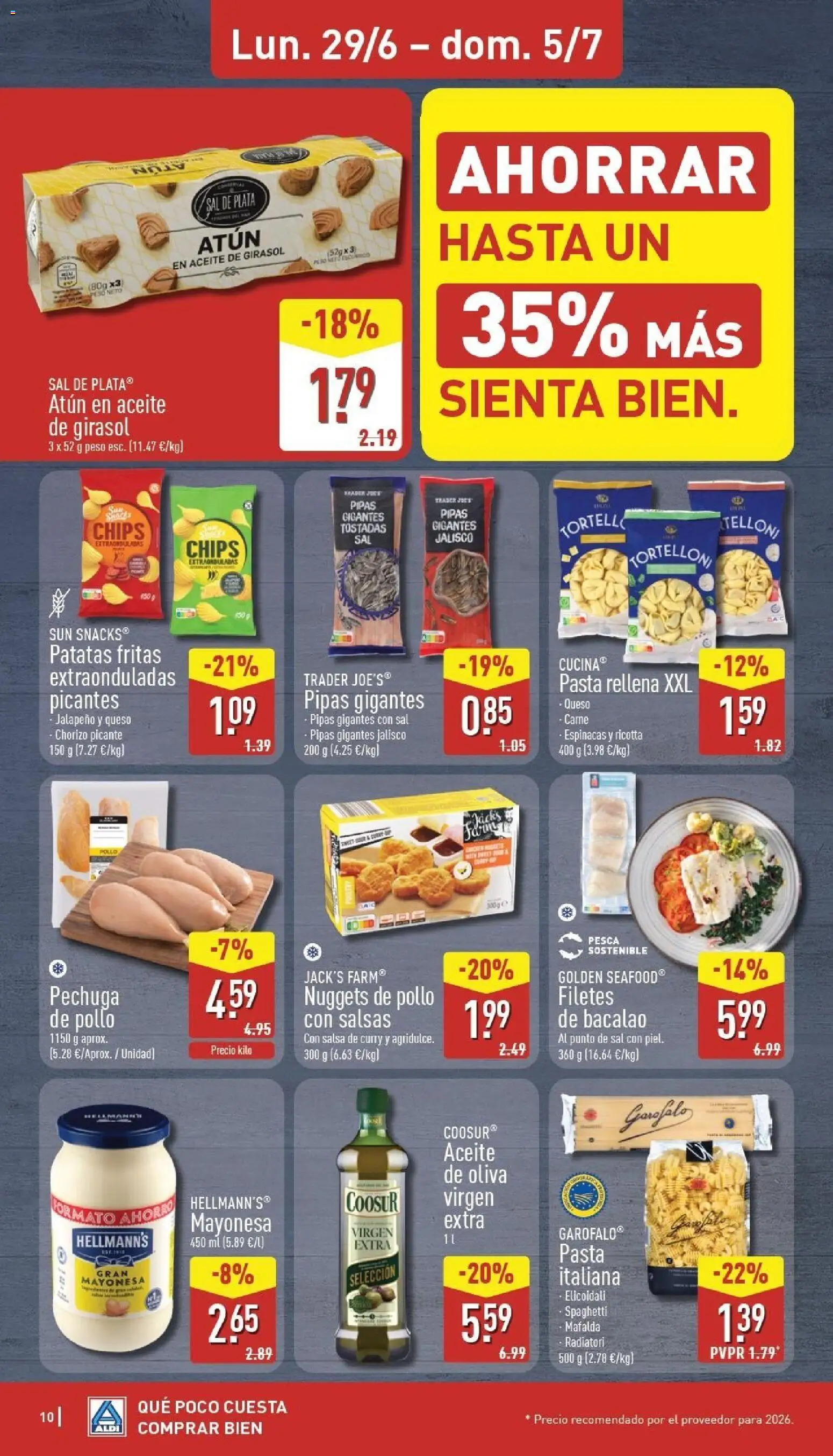 Aldi folleto Canarias │ válido desde el 29/06/2026 | Página: 10