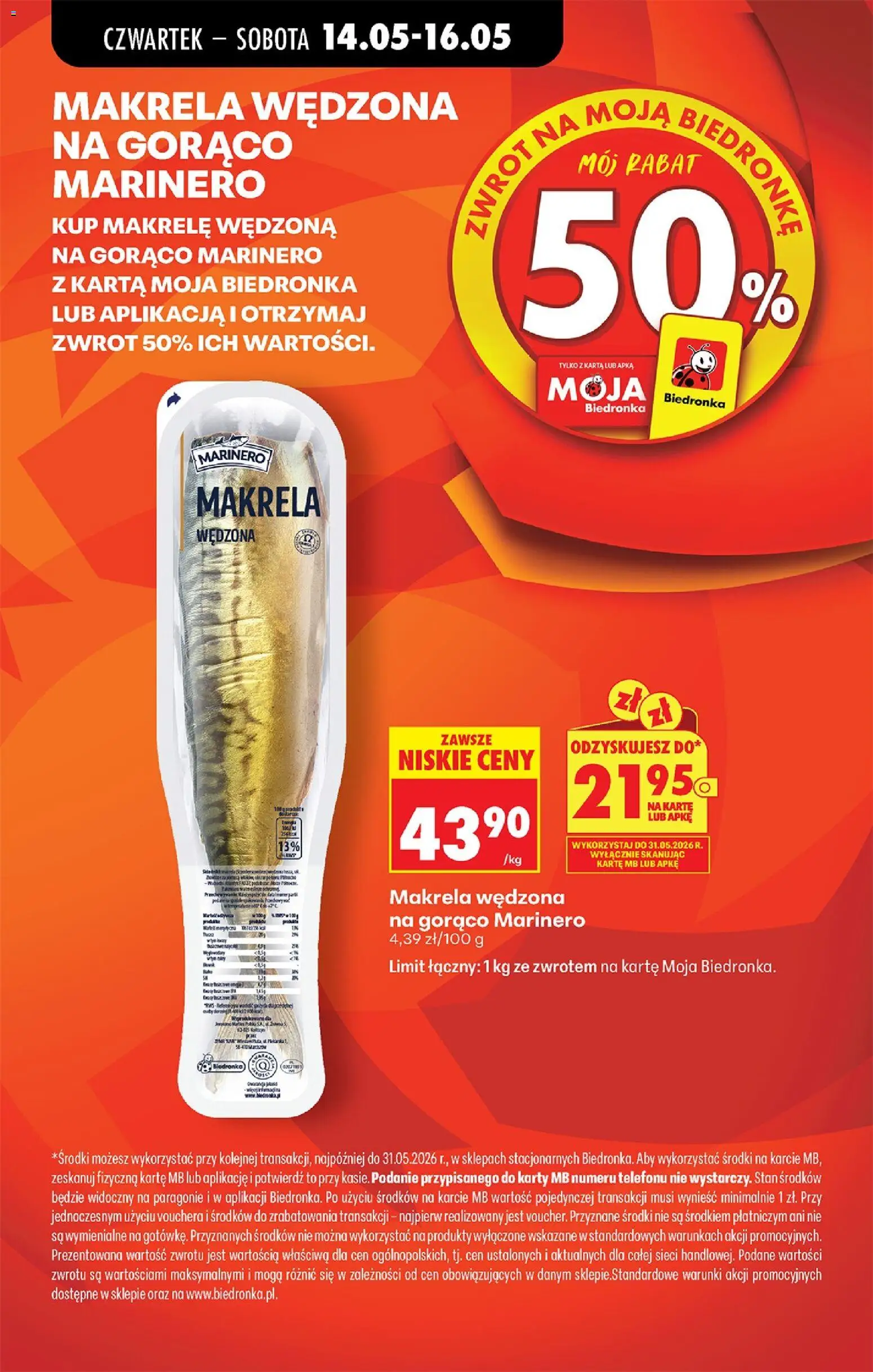 Biedronka gazetka od czwartku od 14.05.2026 | Strona: 22