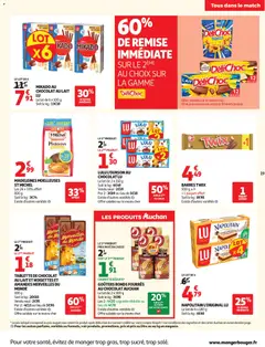 Auchan - Prévisualisation de Auchan  Produits laitiers supers valide à partir de 02/06/2026 | Page: 19 | Produits: Cookies, Lait, Biscuits, Amandes