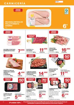 Vista previa Hipercor catálogo válido desde el 30/07/2026 | Página: 10 | Productos: Cerdo, Φίλτρο καφέ, Σοκολατούχο γάλα, Bandeja
