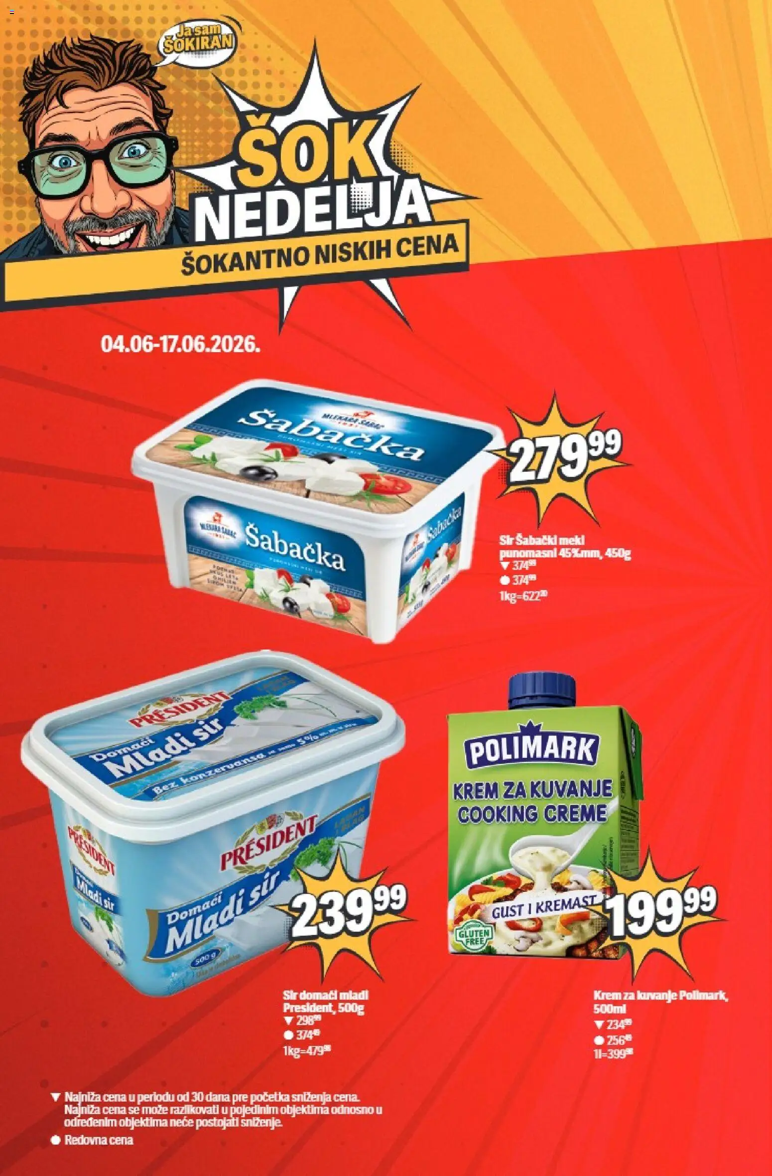Maxi katalog - važi od 11.06.2026 | Strana: 4 | Proizvode: Mladi sir, Sir