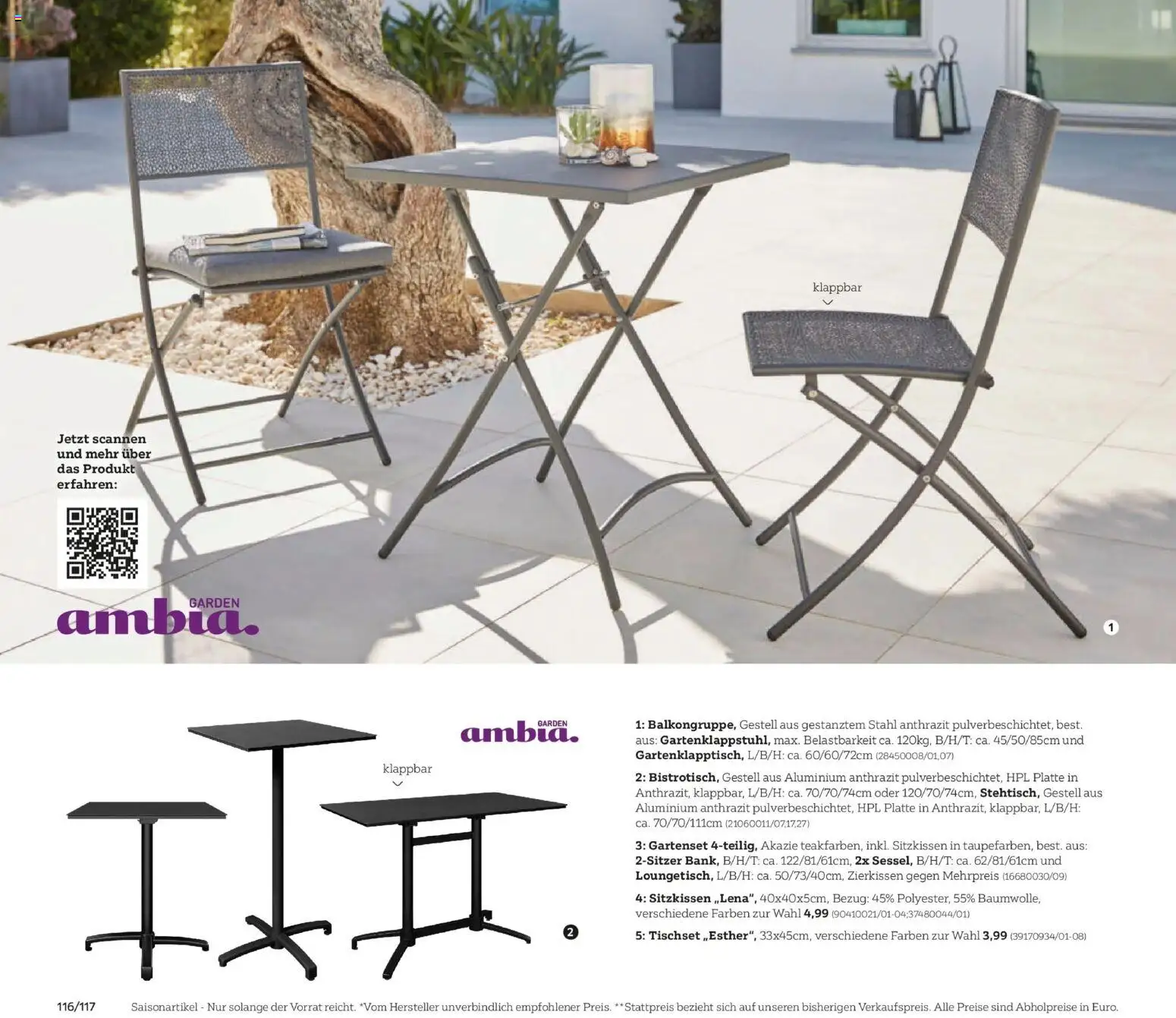 XXXLutz Gartenkatalog gültig ab 30.03.2026 | Seite: 116