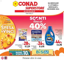 Anteprima del volantino Conad volantino Gussago valido a partire dal 21/10/2026