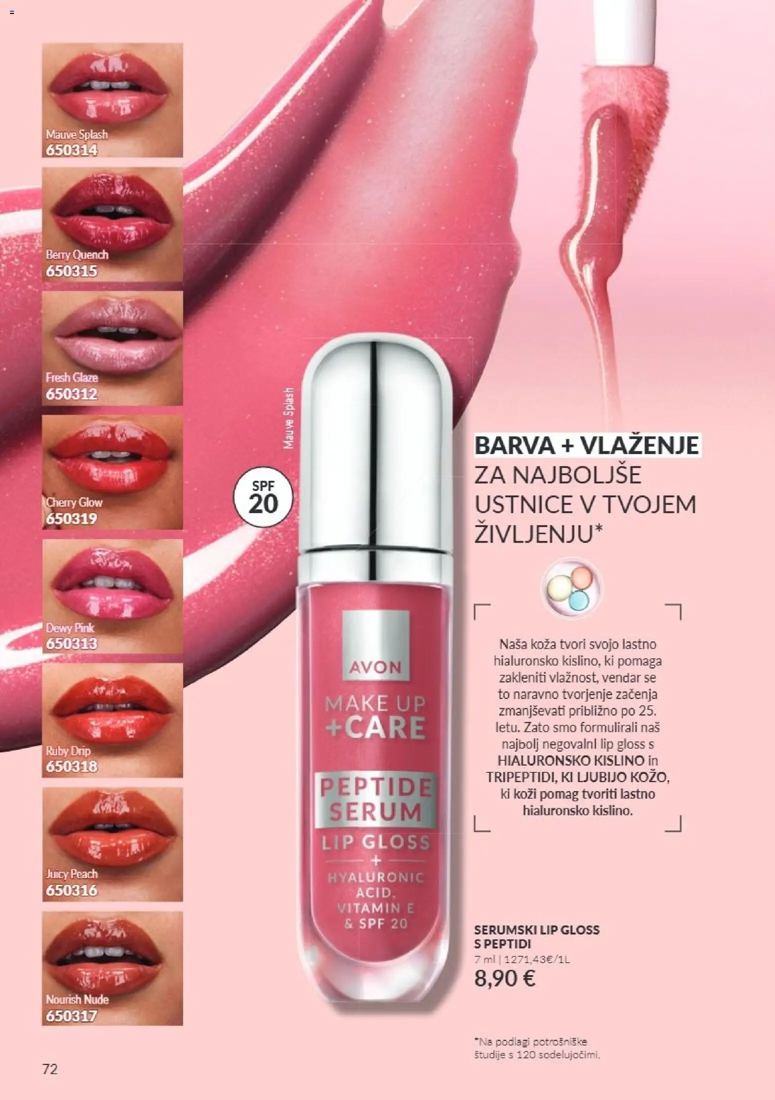 Novi Avon katalog ponudbe – veljaven od 01.11.2026 | Stran: 72 | Izdelki: Barva