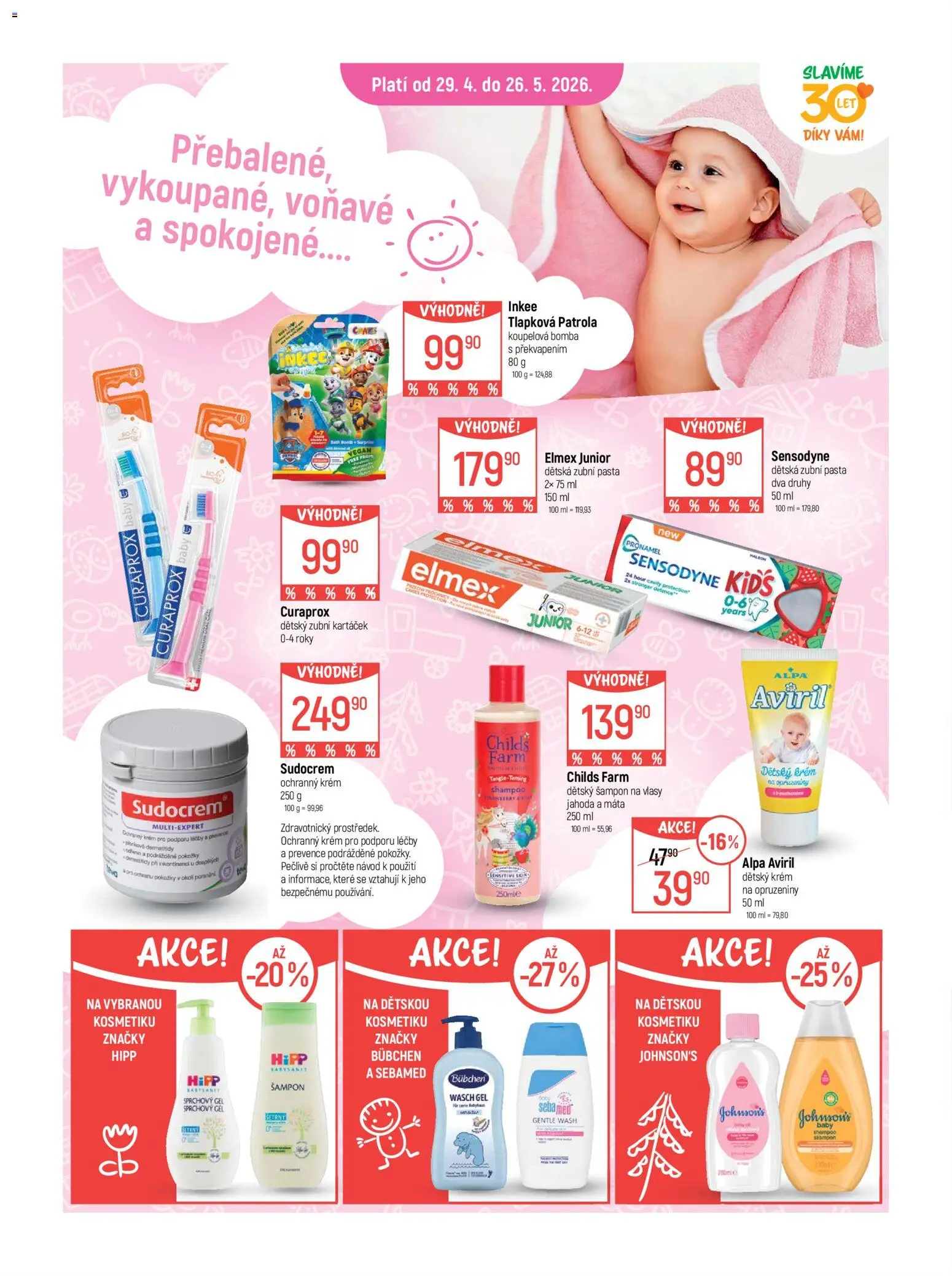 Globus leták - Plzeň od 29.04.2026 | Strana: 4 | Produkty: Tlapková patrola, Sprchový gel, Vegan, Curaprox