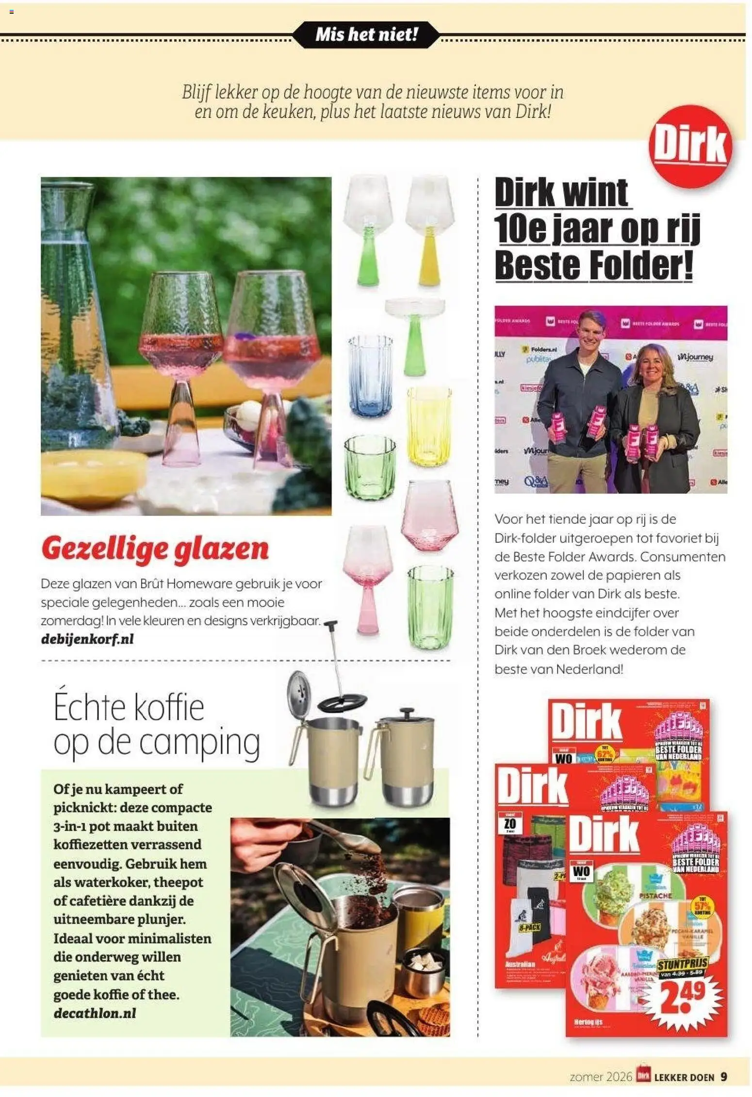 {H1} | Pagina: 9 | Producten: Broek, Koffie, Pot