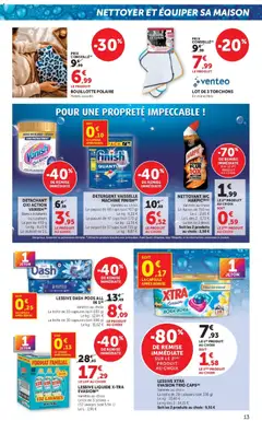 Hyper U - Prévisualisation de Hyper U catalogue valide à partir de 22/09/2026 | Page: 13 | Produits: Vanish, Torchons, Capsules, Nettoyant wc