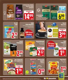 Edeka DE - DE Folder - Voorbeeld van een folder van Edeka DE, geldig van 15.06.2026 | Pagina: 13 | Producten: Sandwich, Lavazza, Nescafe, Cappuccino