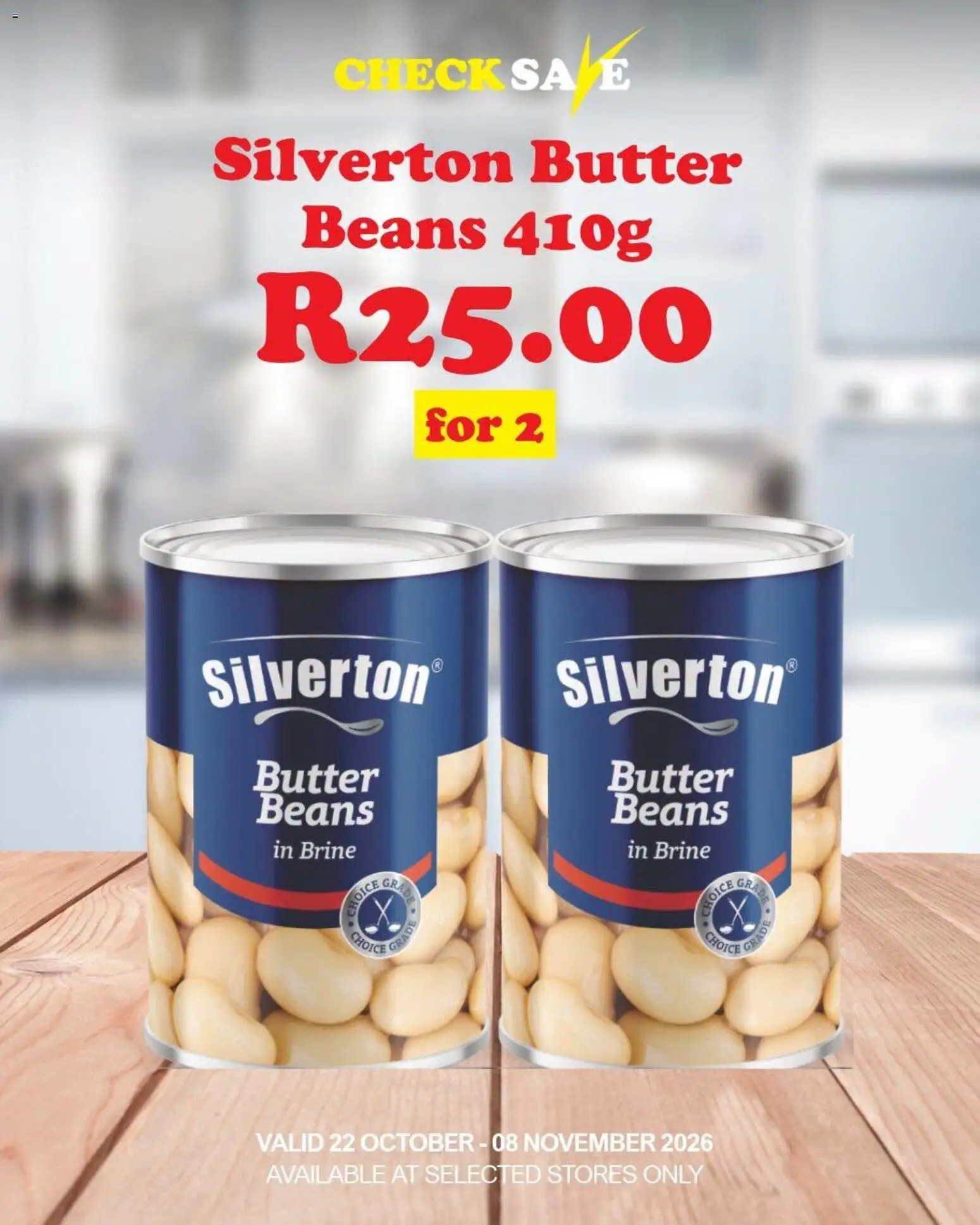 New Check Save catalogue – valid from 22/10/2026 | Page: 18 | Products: Beans, Butter
