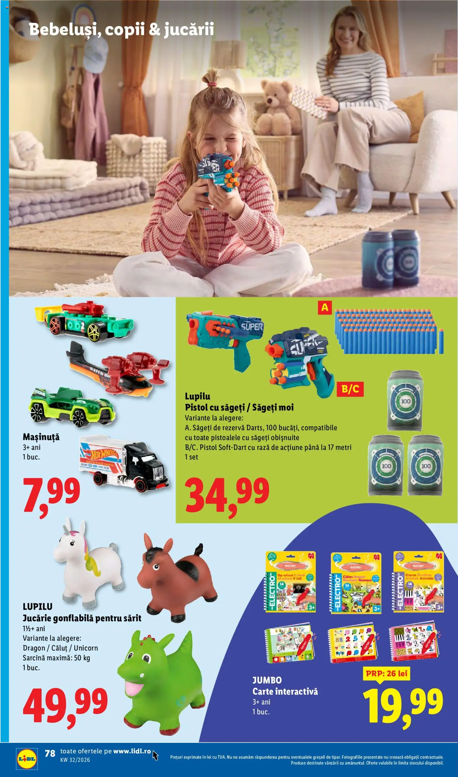 Noul catalog Lidl – valabil de la 03.08.2026 | Pagină: 78 | Produse: Unicorn