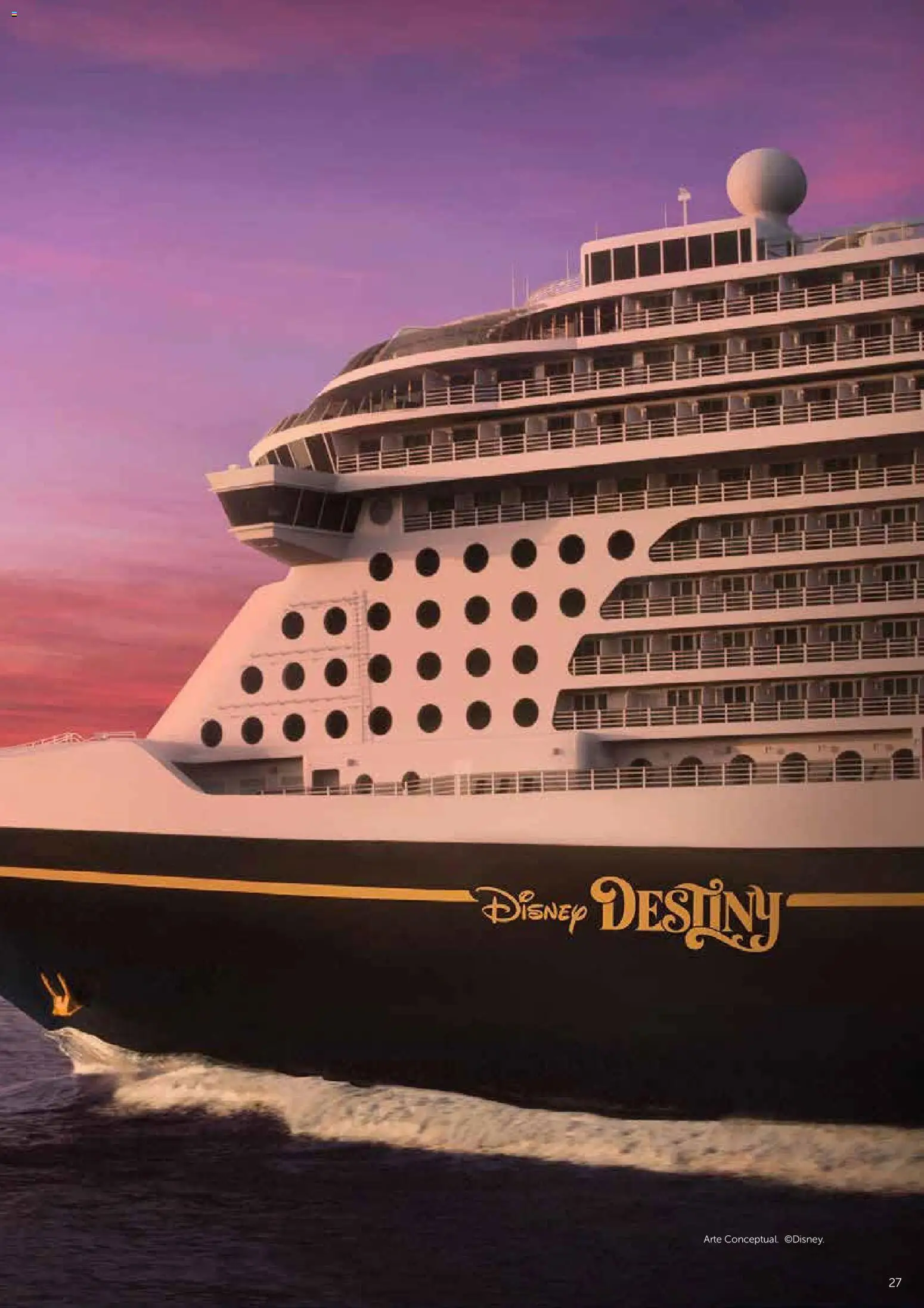Viajes El Corte Inglés Disney Cruise Line │ válido desde el 07.04.2026 | Página: 27
