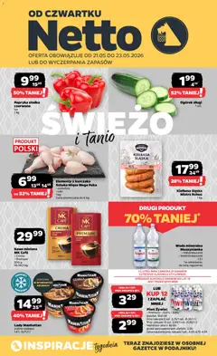 Pogląd oferty "Netto gazetka od czwartku spożywcza" - ważna od 21.05.2026