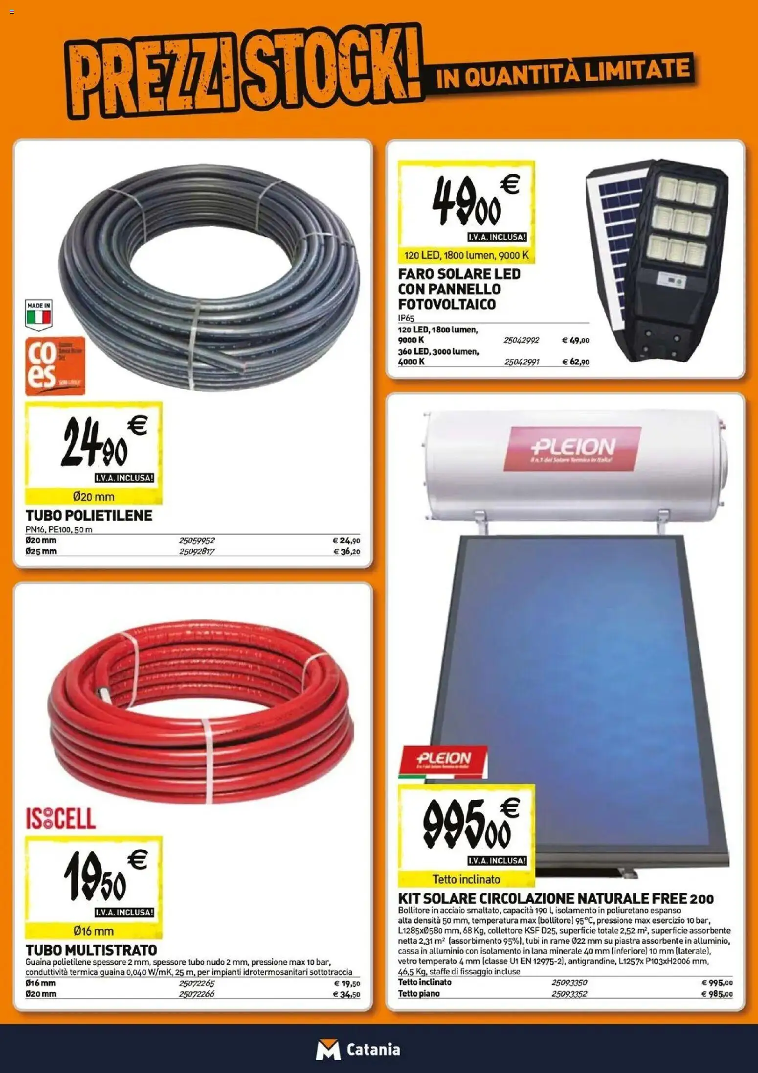 Volantino TECNOMAT del 27.05.2026 | Pagina: 9 | Prodotti: Tubo, Alluminio, Bollitore