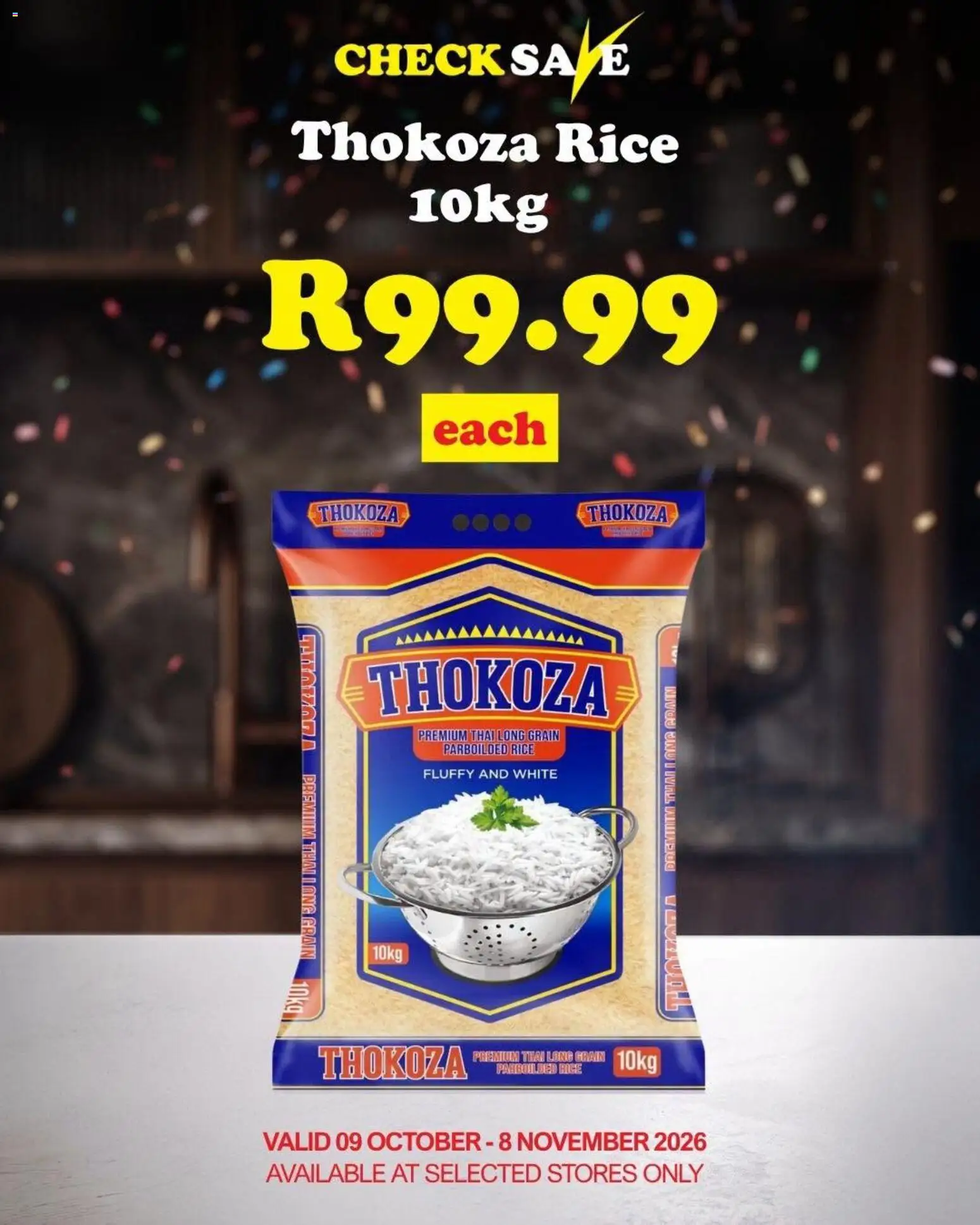 New Check Save catalogue – valid from 09/10/2026 | Page: 10 | Products: Rice