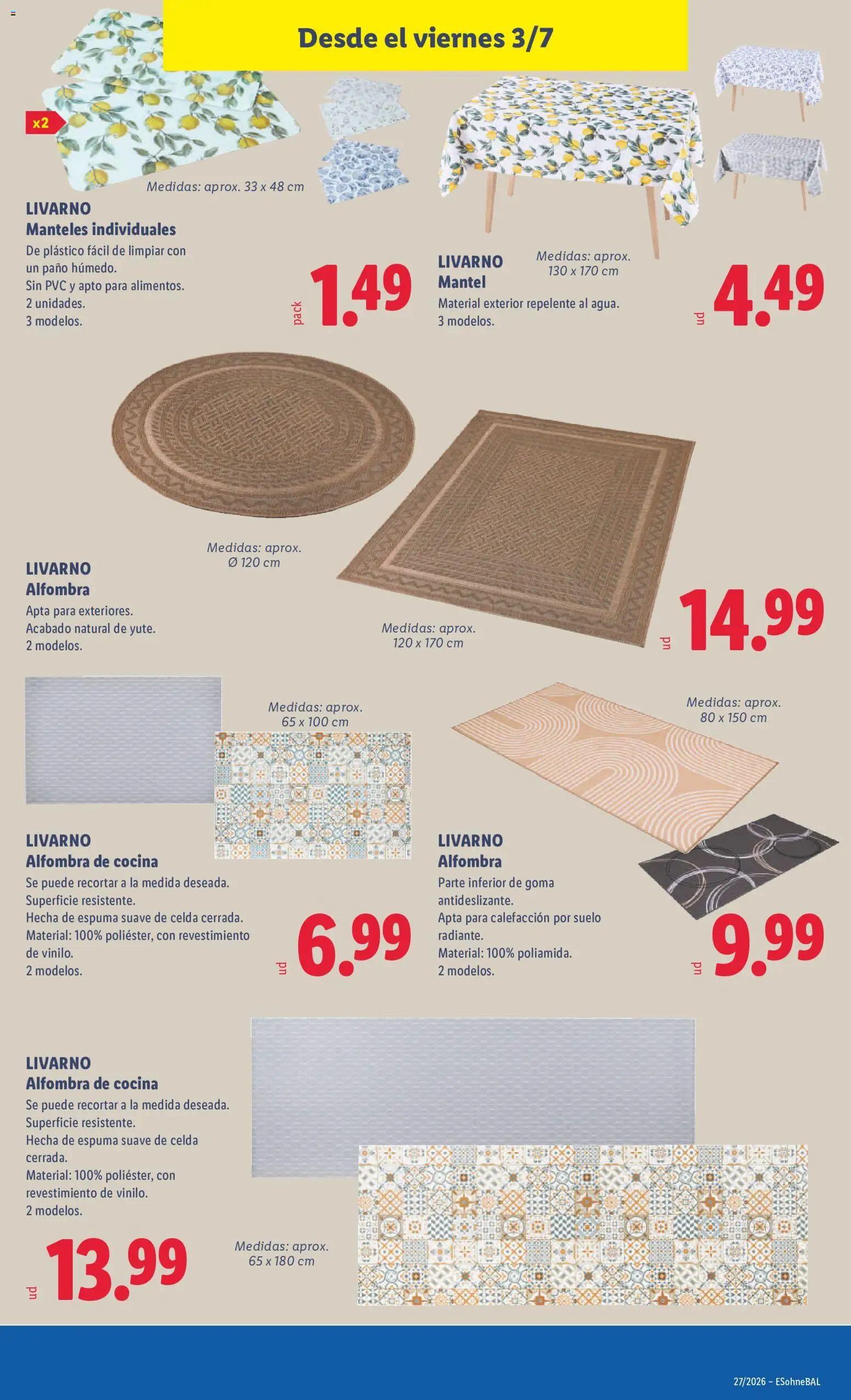 Lidl folleto de bazar │ válido desde el 29/06/2026 | Página: 31
