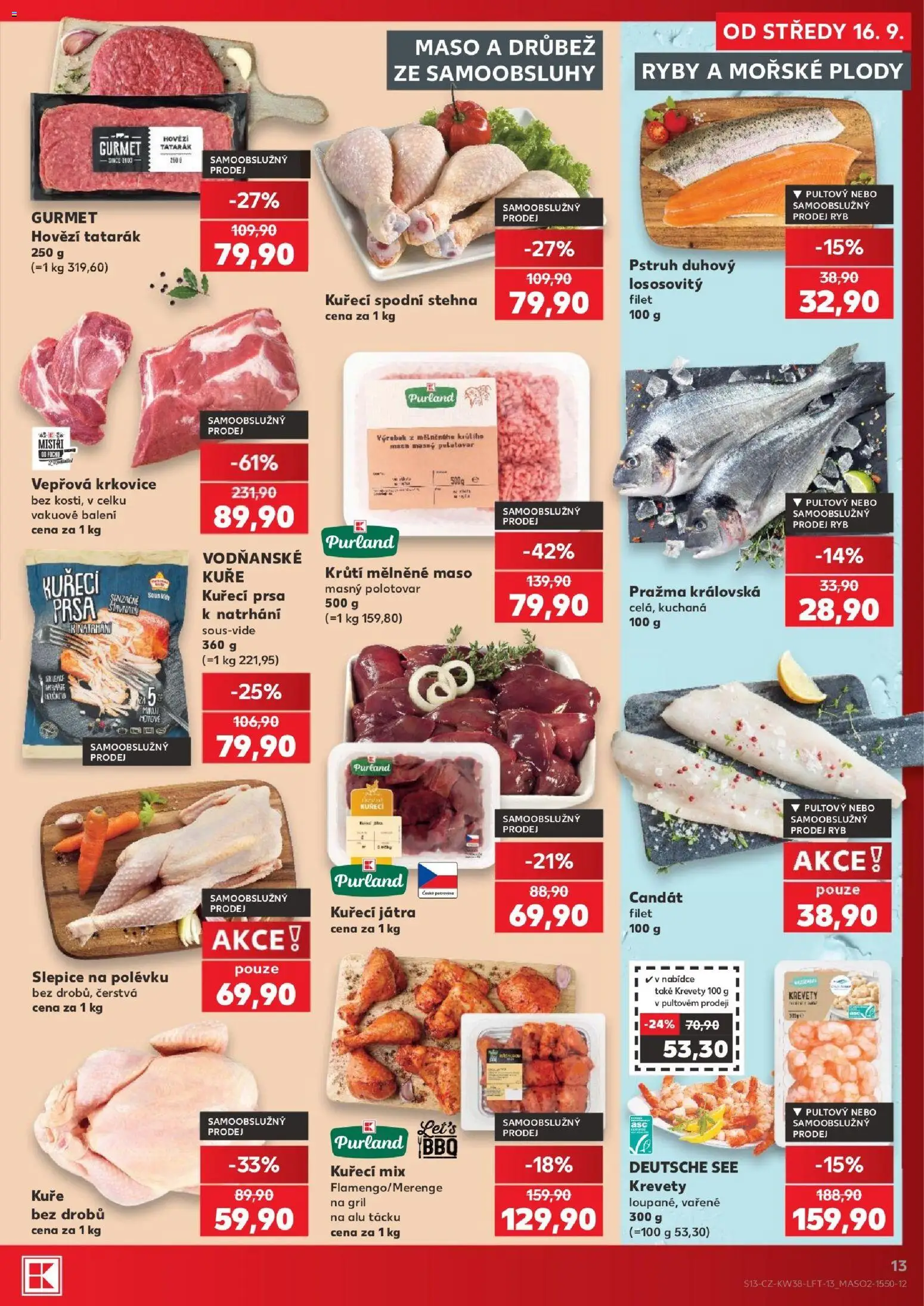 Kaufland leták od 16.09.2026 | Strana: 13