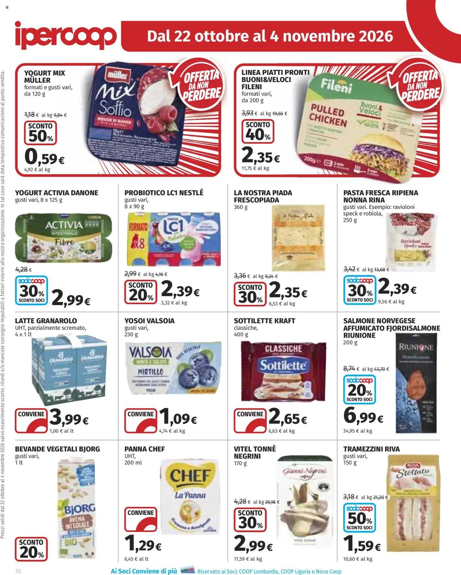 Volantino Ipercoop del 22/10/2026 | Pagina: 16