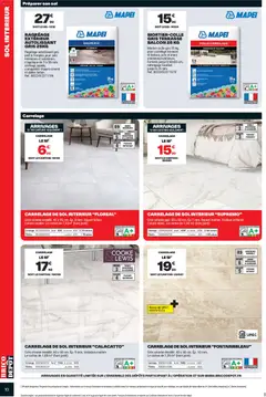 Brico Dépôt - Prévisualisation de Brico Dépôt catalogue valide à partir de 21/08/2026 | Page: 10 | Produits: Ciment, Colle, Garage, Carrelage
