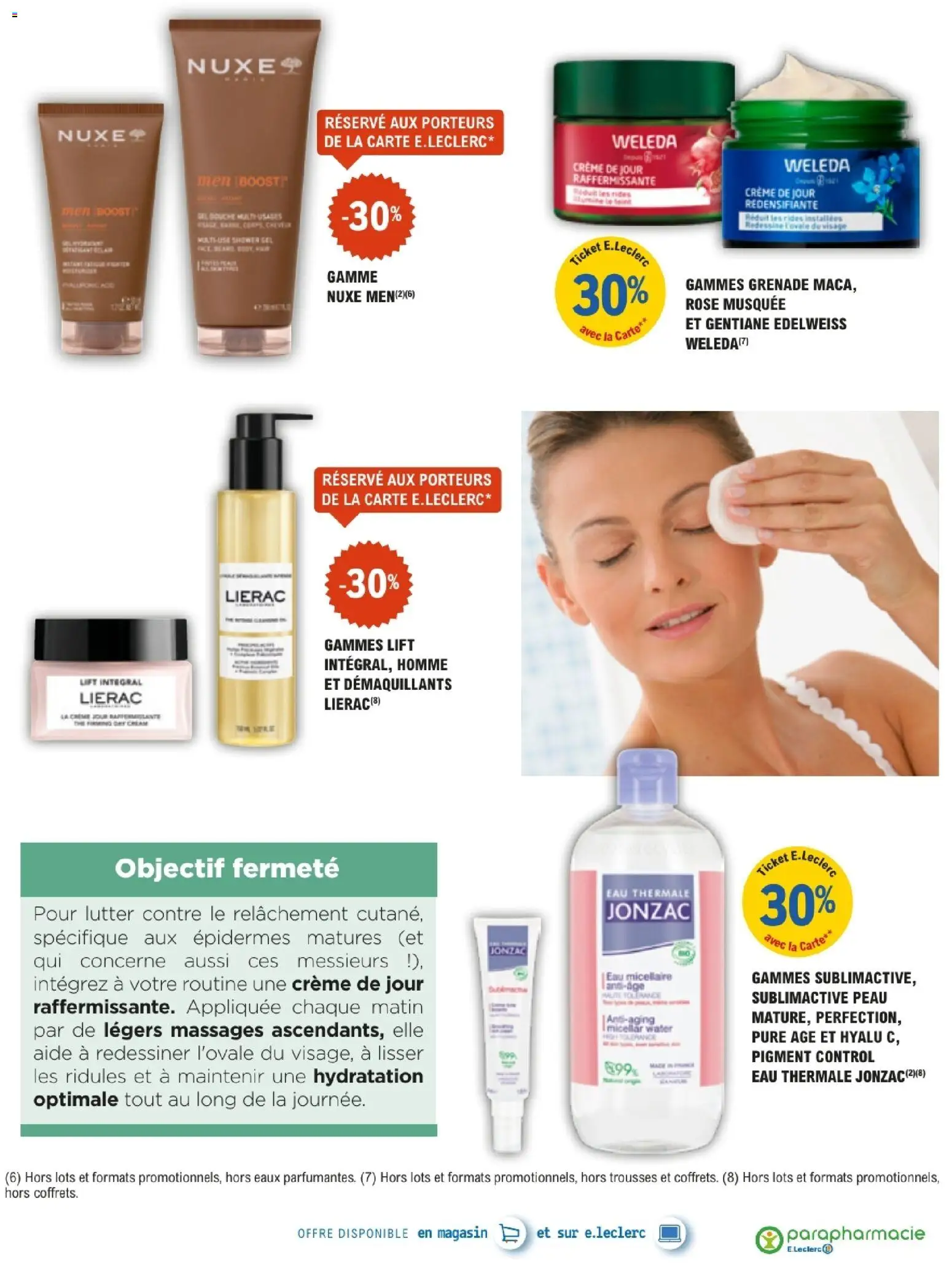 {H1} | Page: 13 | Produits: Eau thermale, Crème de jour, Eau micellaire, Grenade