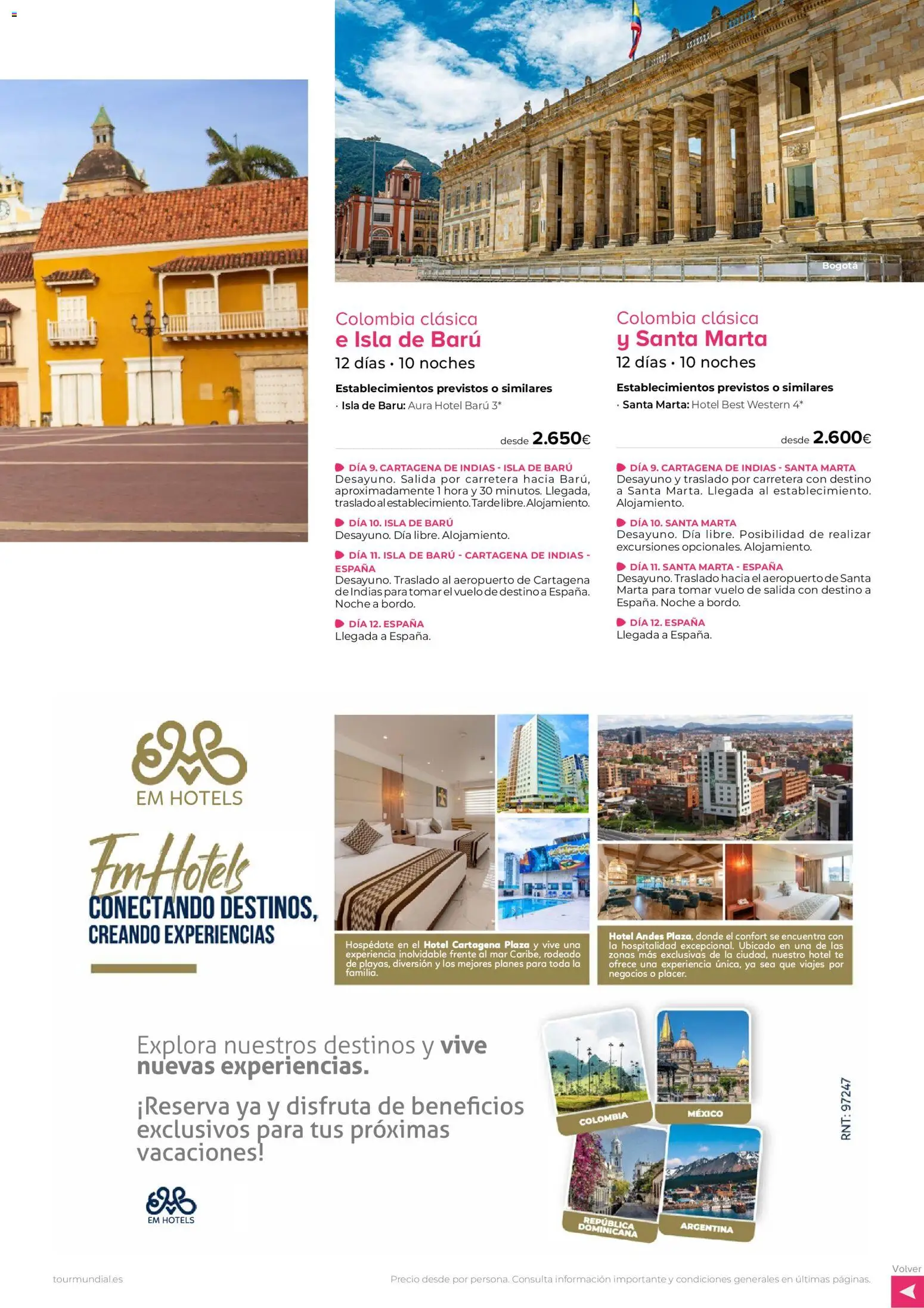Viajes El Corte Inglés Centroamérica y Sudamérica │ válido desde el 01/01/2026 | Página: 36 | Productos: Té