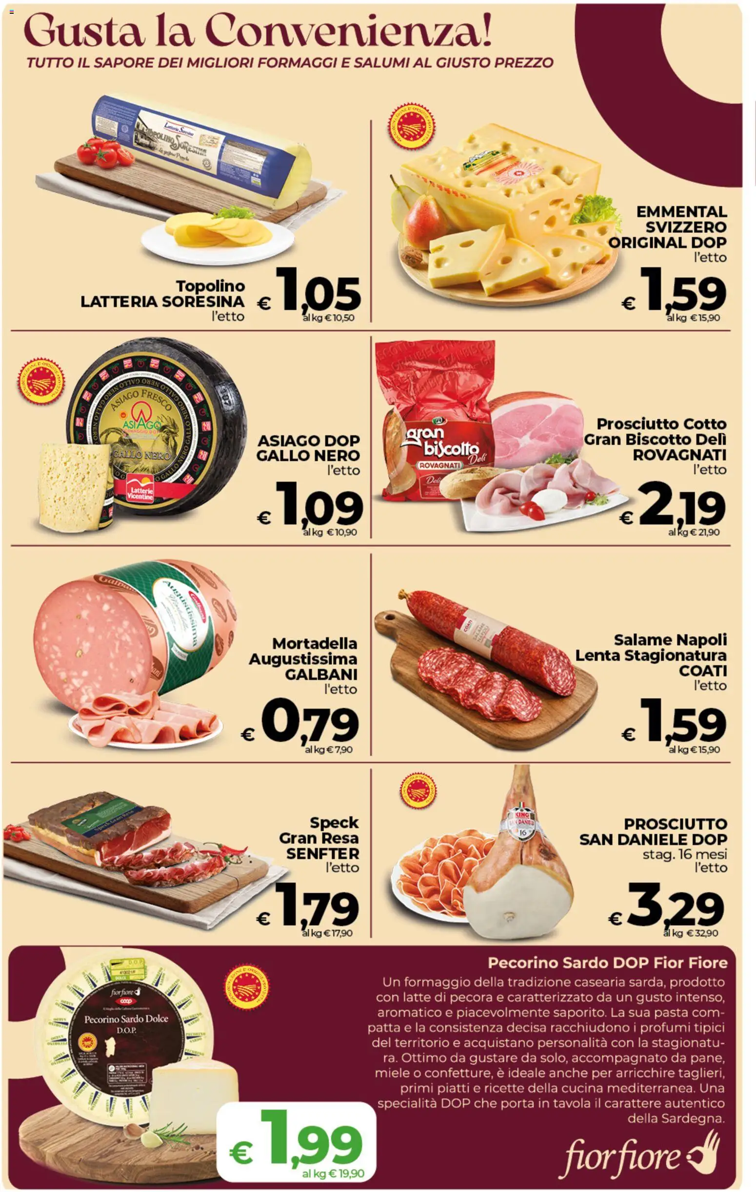 Volantino COOP del 02/10/2026 | Pagina: 7 | Prodotti: Speck, Piatti, Mortadella, Specialità