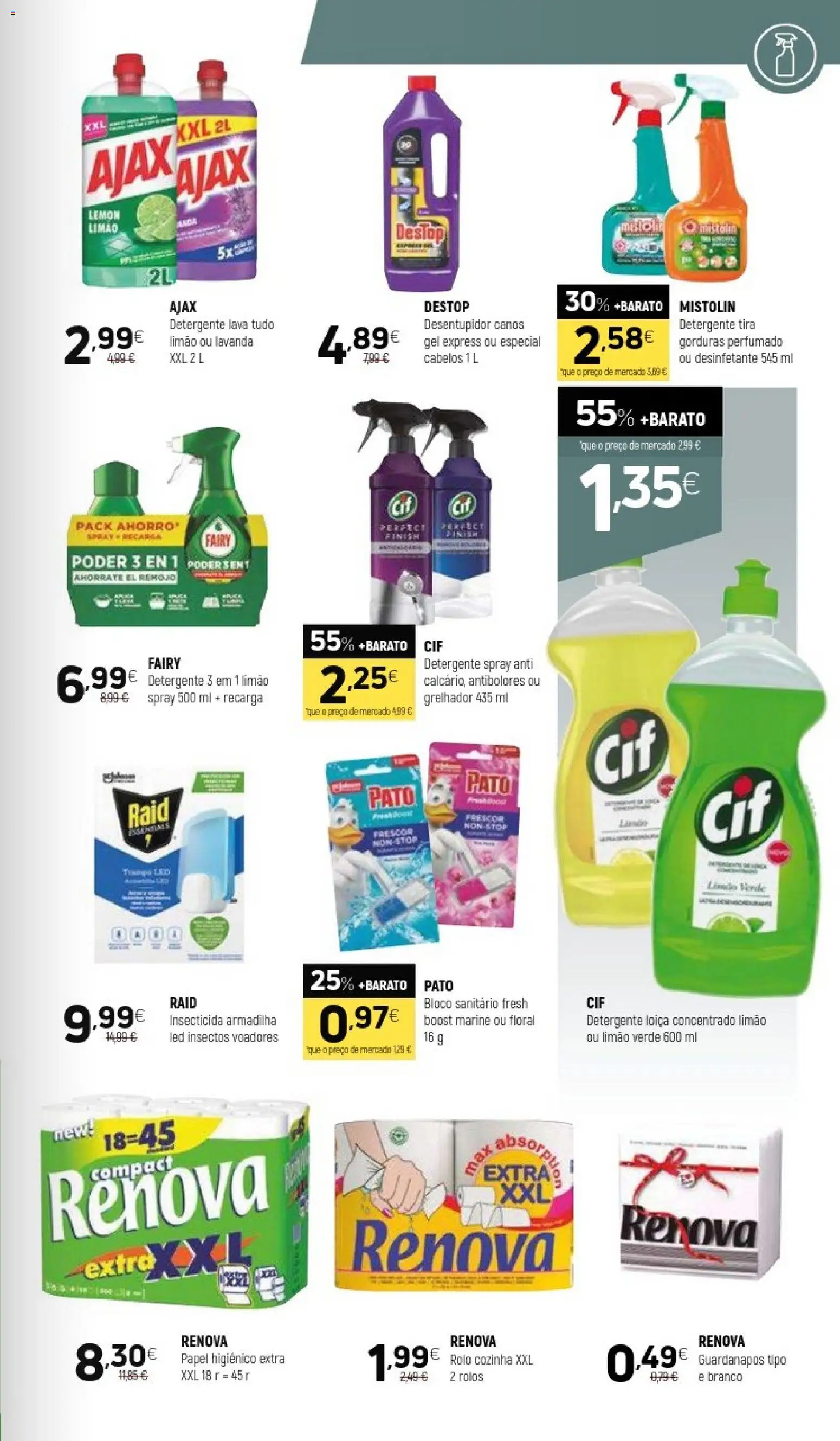 Coviran folheto │ válido de 05.05.2026 | Página: 19 | Produtos: Papel higiénico, Guardanapos, Detergente