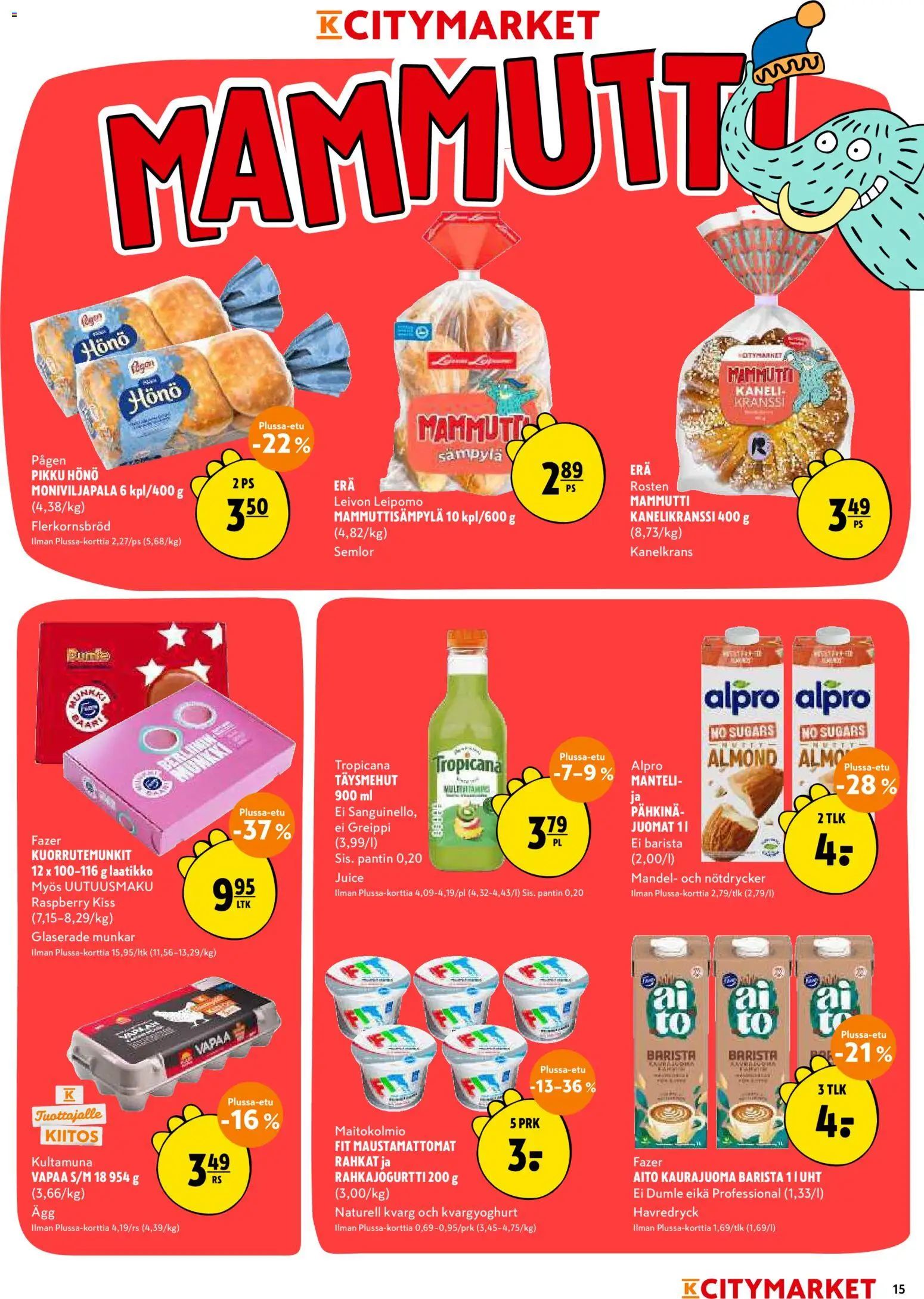K-Citymarket tarjoukset – voimassa 03/08/2026 alkaen | Sivu: 15