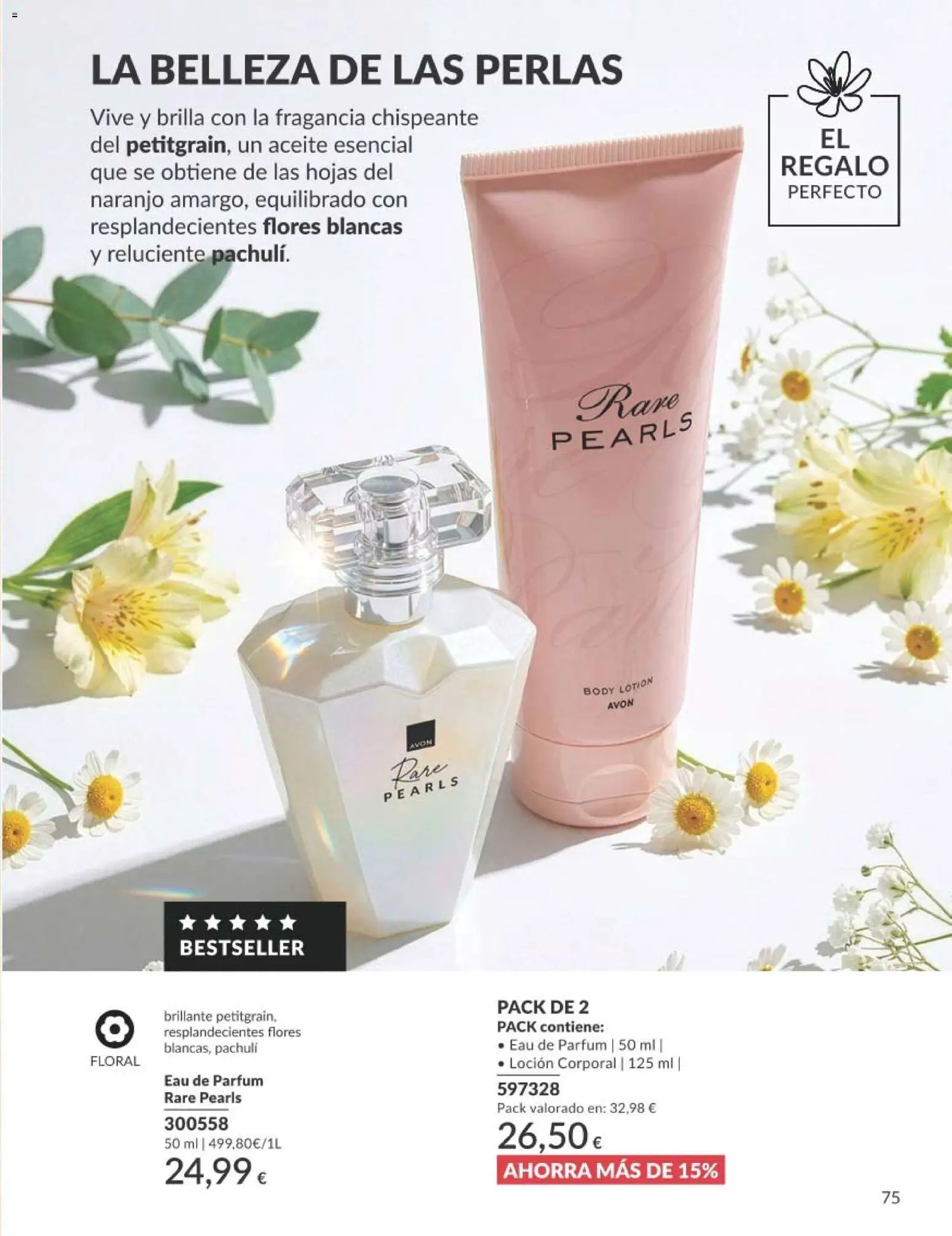 Catálogo AVON campaña 8 │ válido desde el 01/08/2026 | Página: 75 | Productos: Fragancia, Loción corporal, Aceite, Eau de parfum