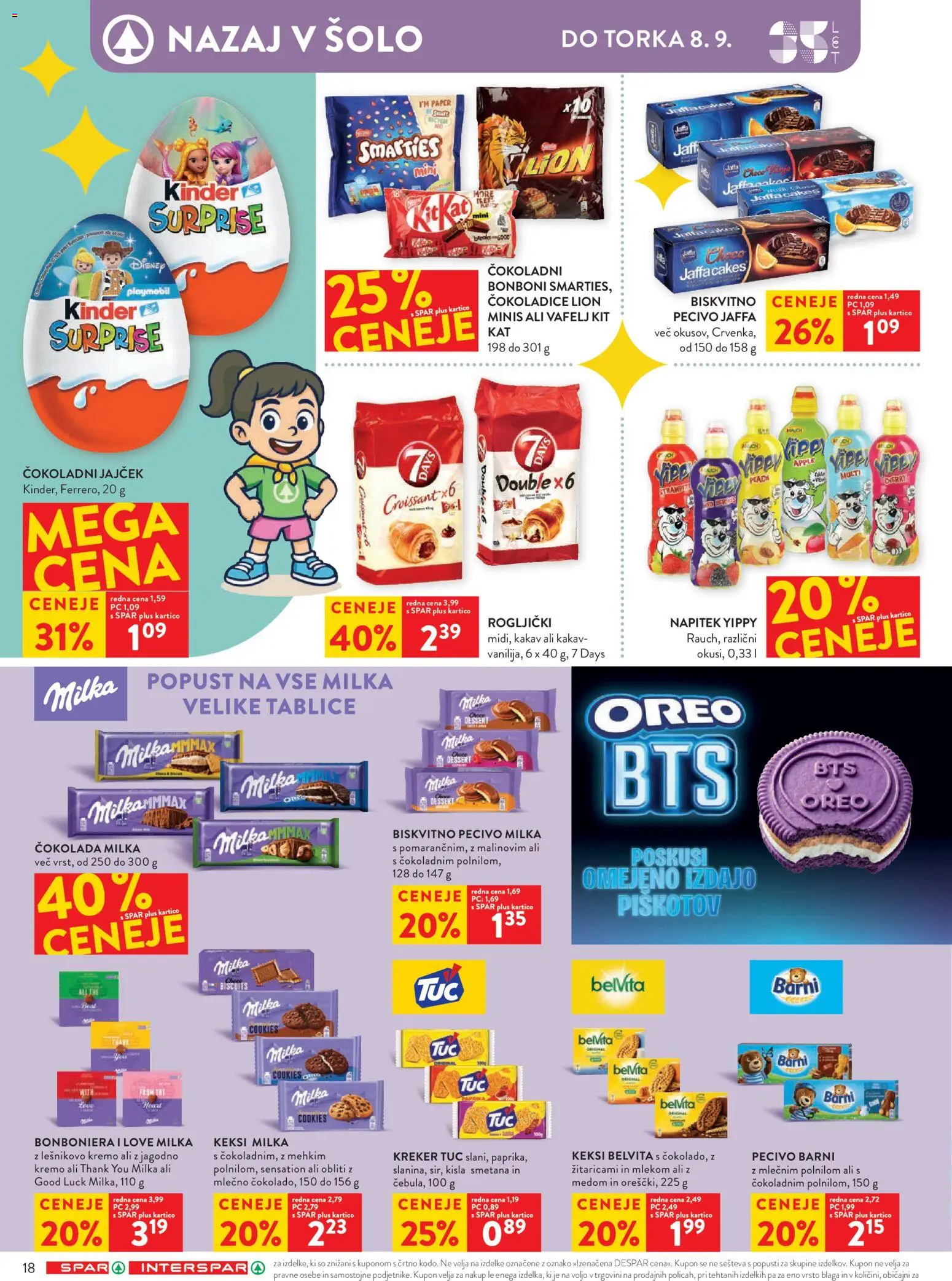 Novi Spar katalog ponudbe – veljaven od 02.09.2026 | Stran: 24 | Izdelki: Keksi, Kakav, Bonboniera, Cokolada
