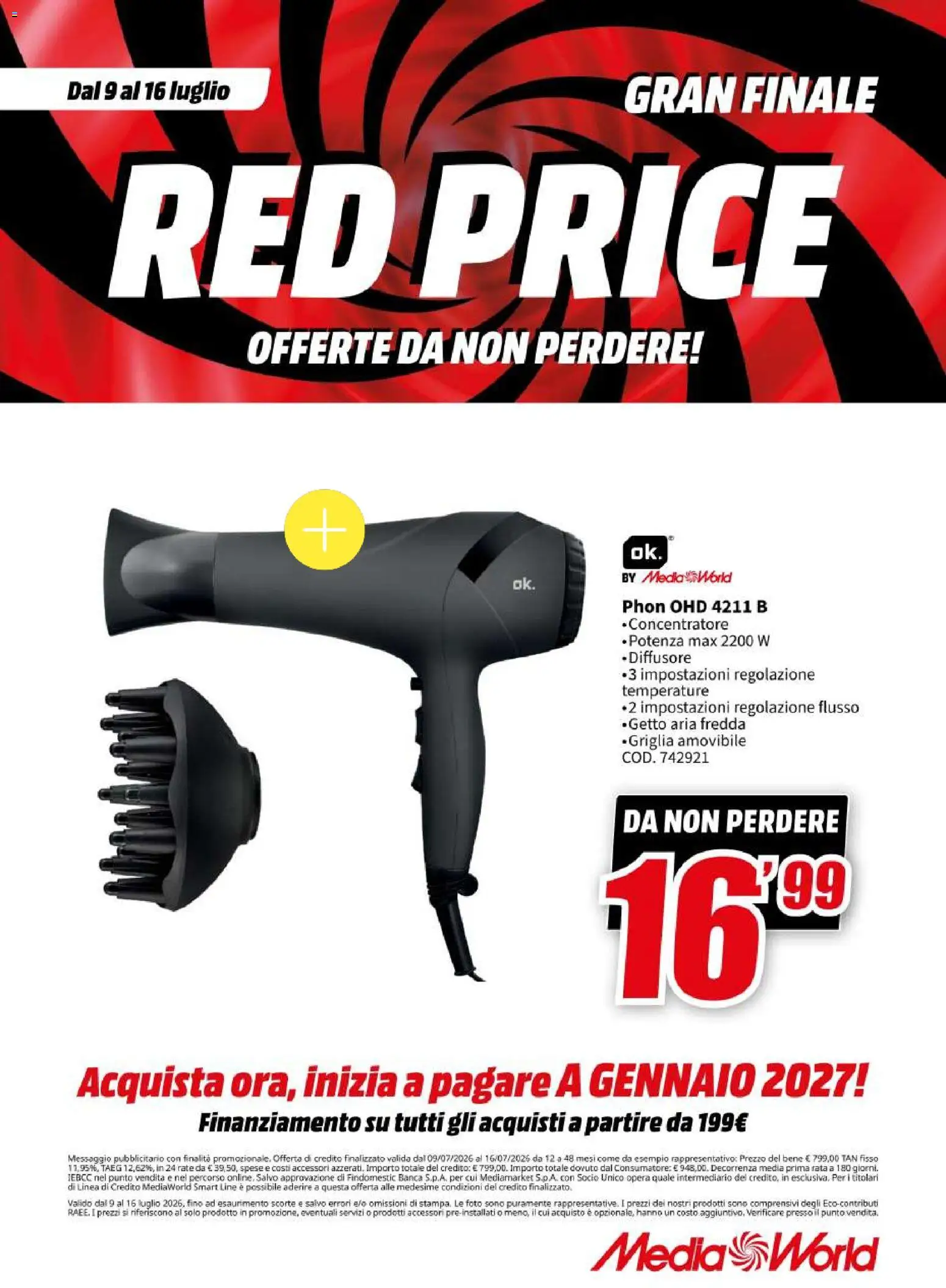 Volantino Media World del 09/07/2026 | Pagina: 56