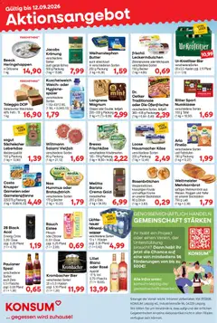 KONSUM Leipzig Prospekt ab 07.09.2026 gültig
