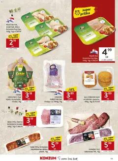 Konzum HR akciós újság - amely érvényes a következő dátumtól: 2026.09.02. | Oldal: 11