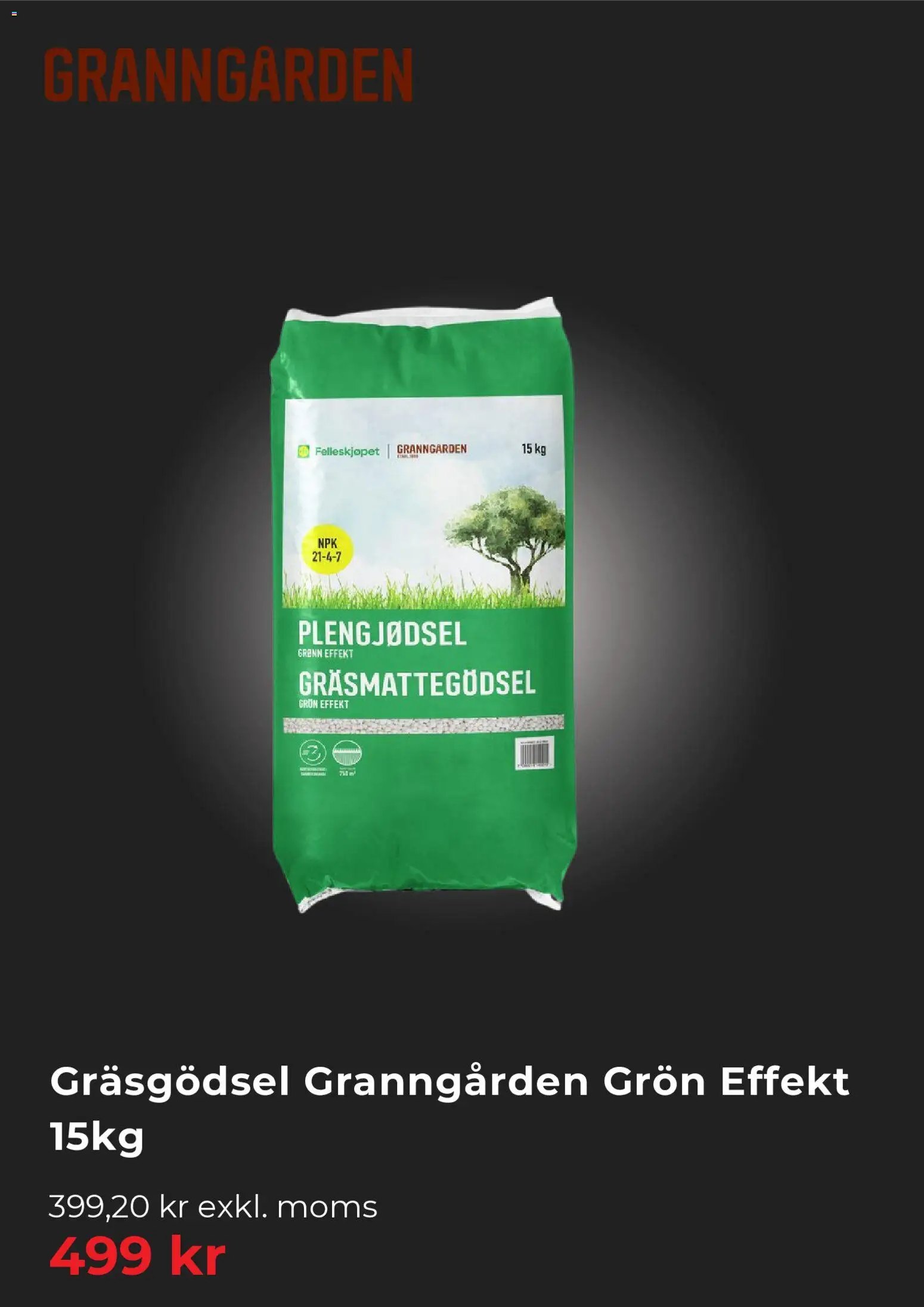Granngården reklamblad aktuell från 19.05.2026 | Sida: 2 | Produkter: Gräsmattegödsel