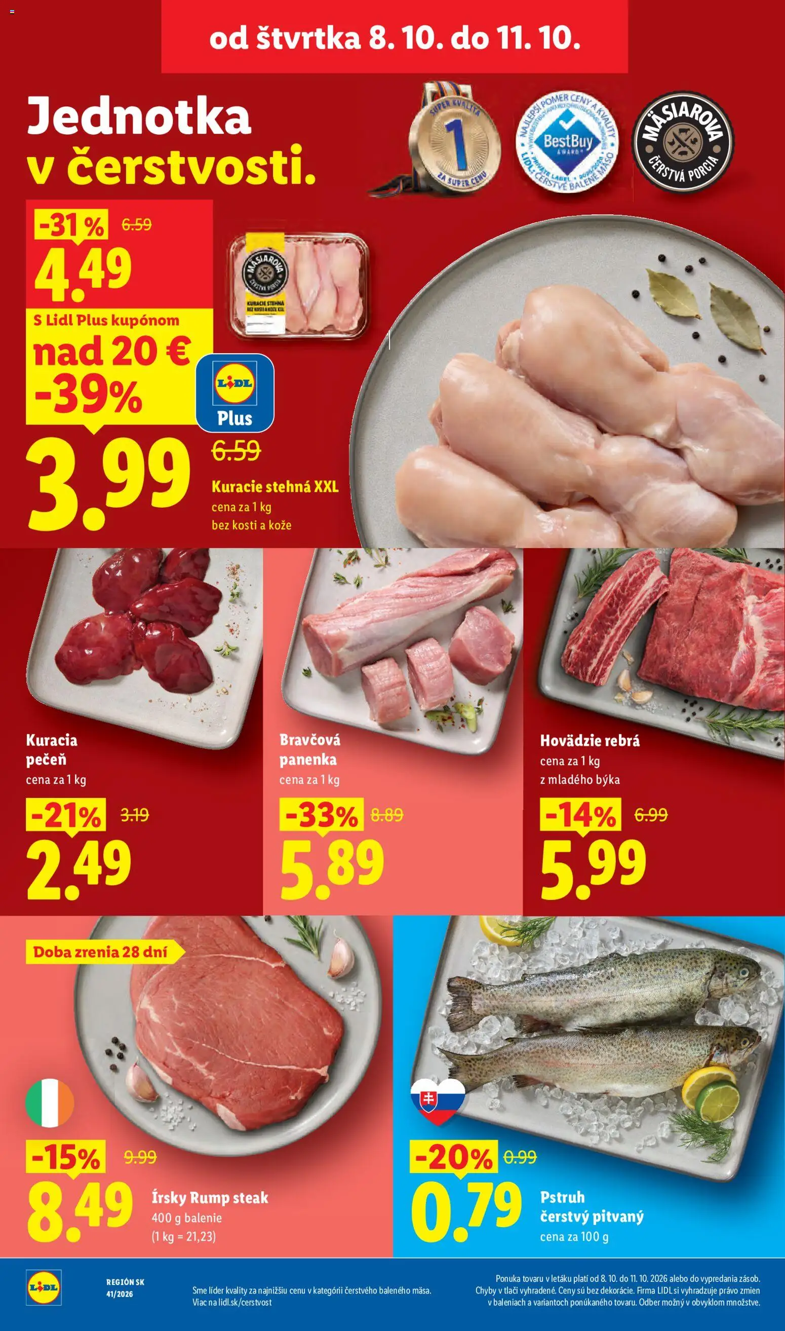 Nové Lidl akcie – leták je platný od 05.10.2026 | Strana: 66