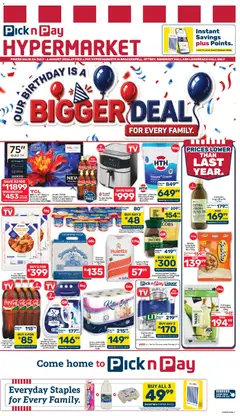 Pick n Pay specials catalogue – valid from 24/07/2026