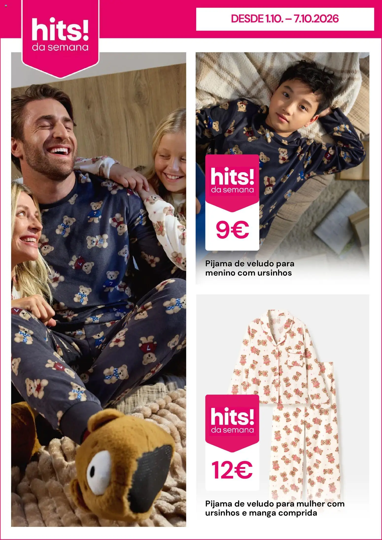 Pepco folheto │ válido de 01/10/2026 | Página: 3 | Produtos: Manga, Pijama