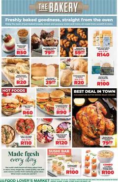 Food Lover's Market specials catalogue – valid from 14/09/2026 | Page: 4 | Products: Platter, Bakery, Dessert, Baguette