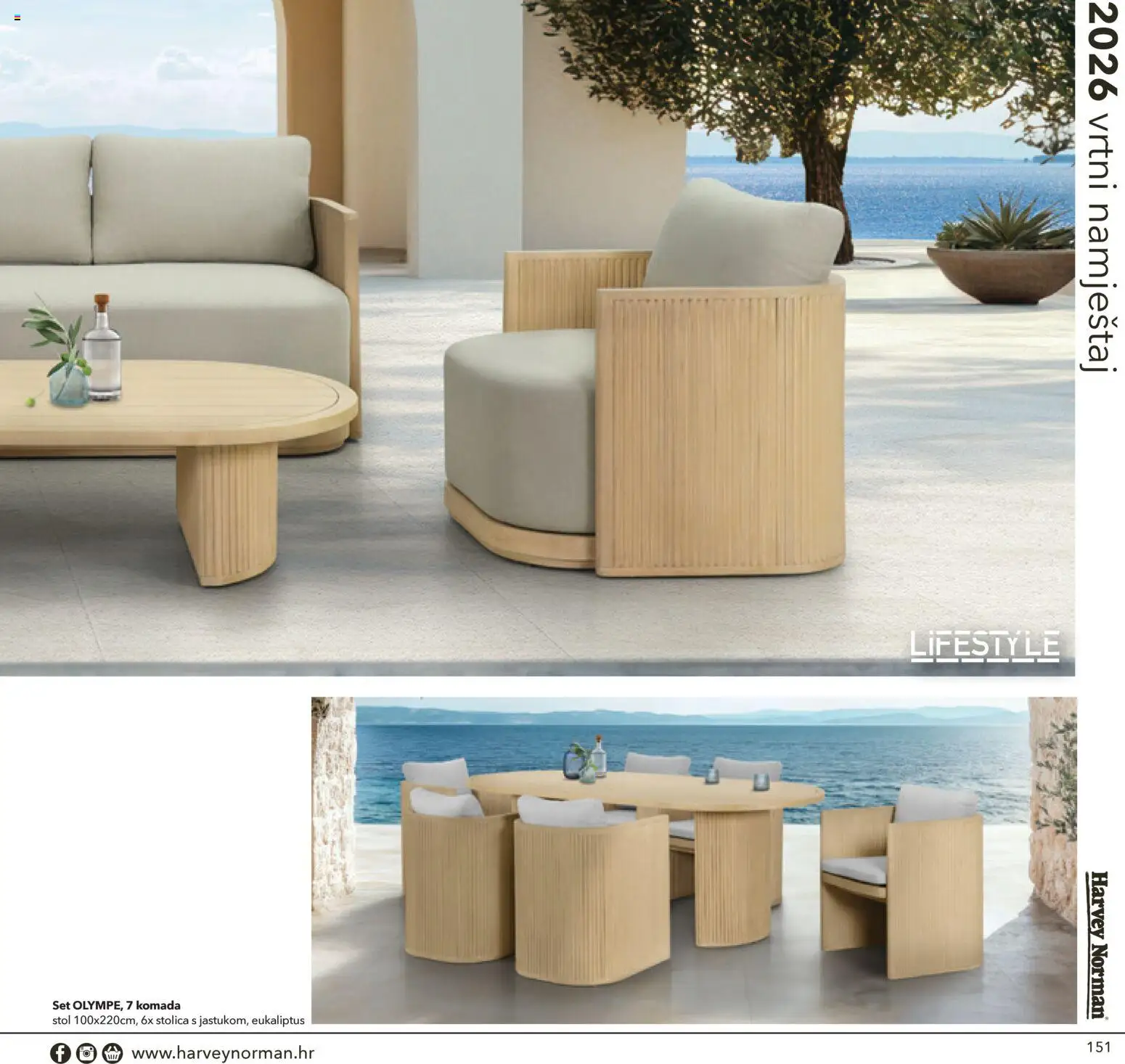 Harvey Norman katalog | vrijedi od 07.04.2026 | Stranica: 151 | Proizvodi: Stol, Stolica, Vrtni namještaj