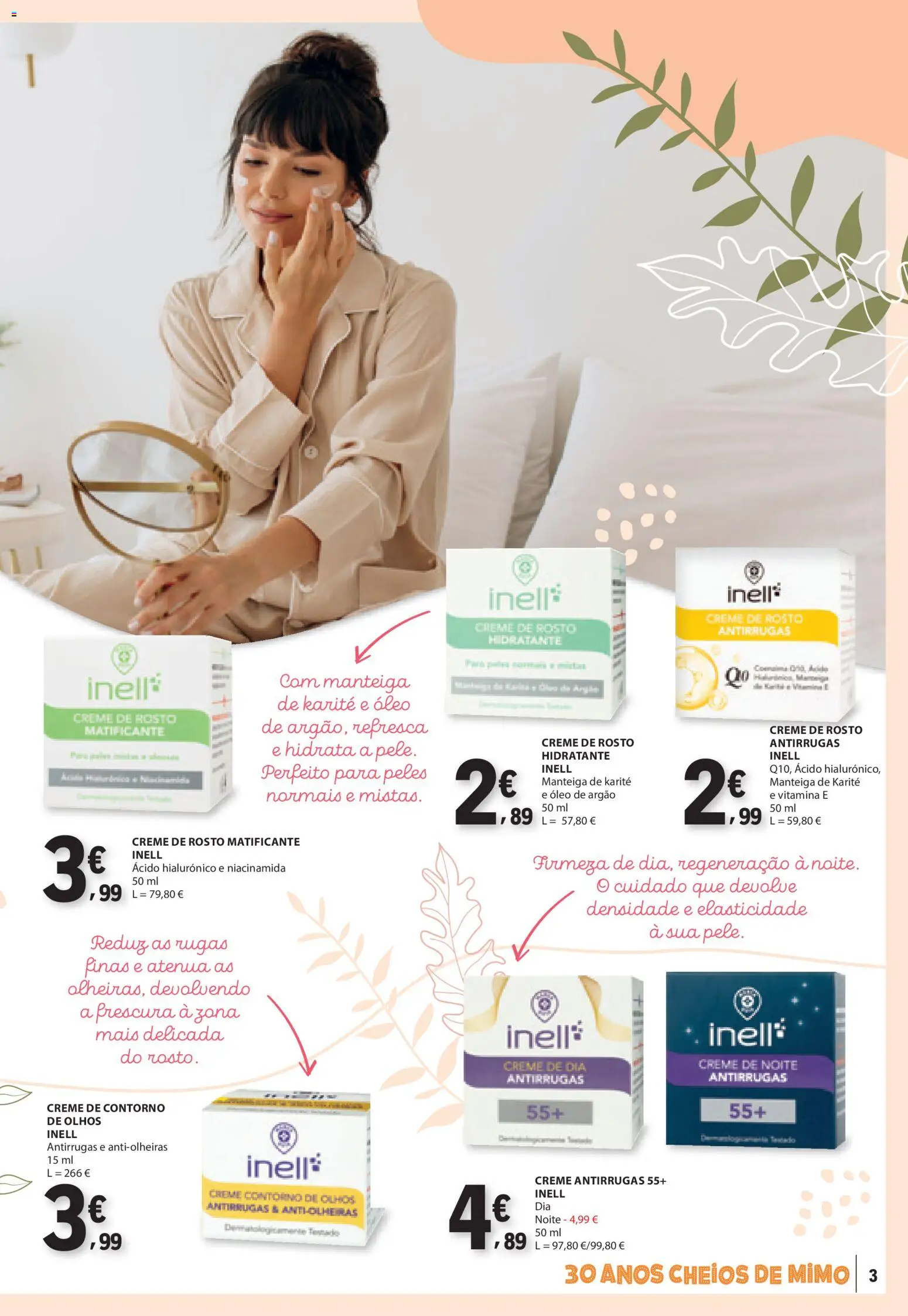 E.Leclerc folheto da Nossa Marca │ válido de 01.05.2026 | Página: 3 | Produtos: Manteiga, Óleo, Creme