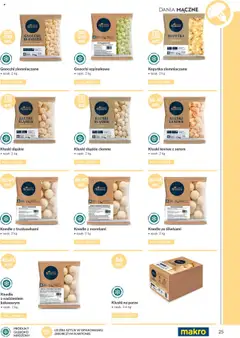 Pogląd oferty "Kluski śląskie, Małe z dziurką, opak. 2 kg" - ważna od 29.05.2025 | Strona: 25