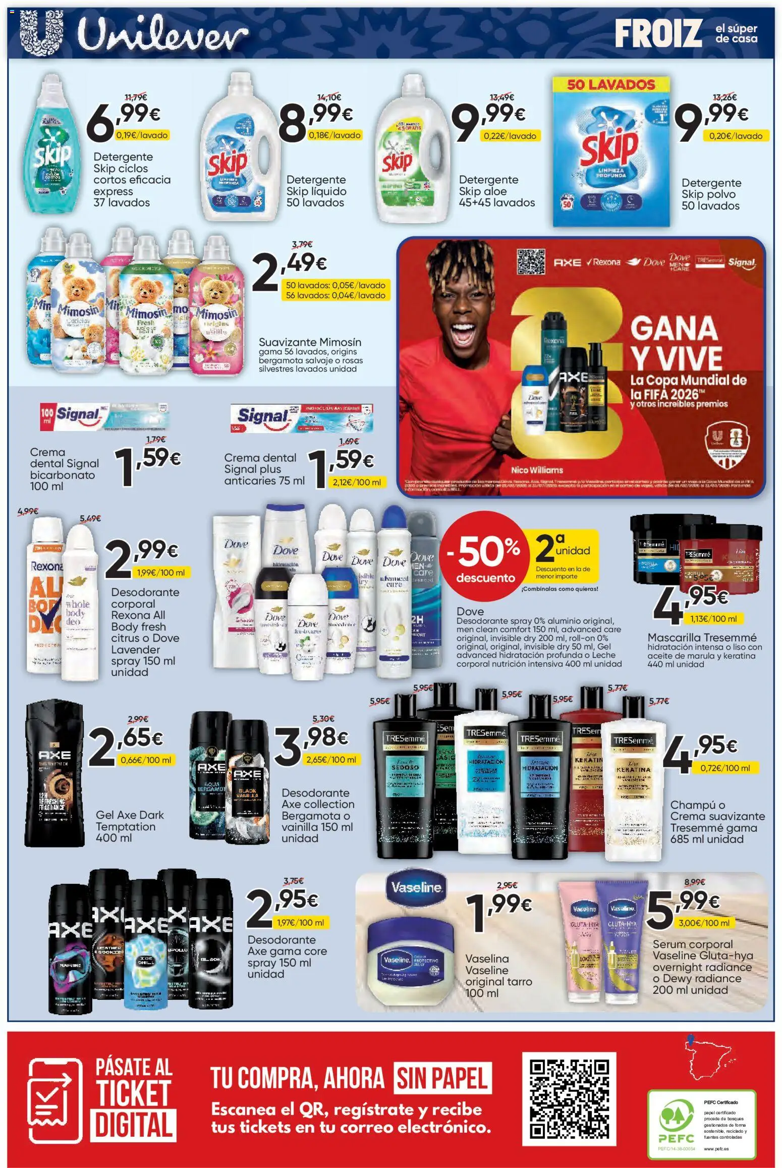 Froiz folleto │ válido desde el 14.05.2026 | Página: 20 | Productos: Champú, Leche corporal, Leche, Crema