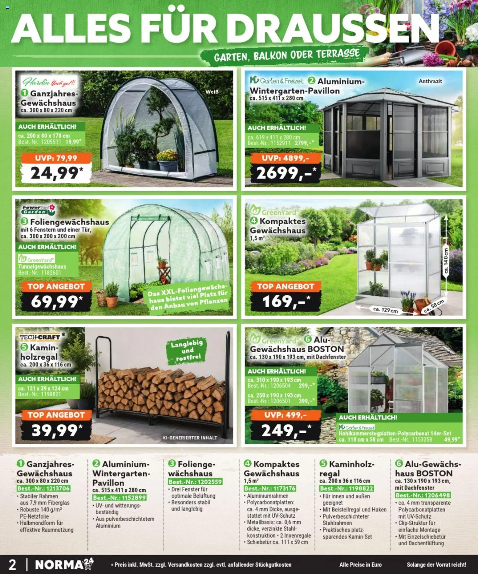 Norma Bestellmagazin September 2026 – gültig ab 01.09.2026 | Seite: 2