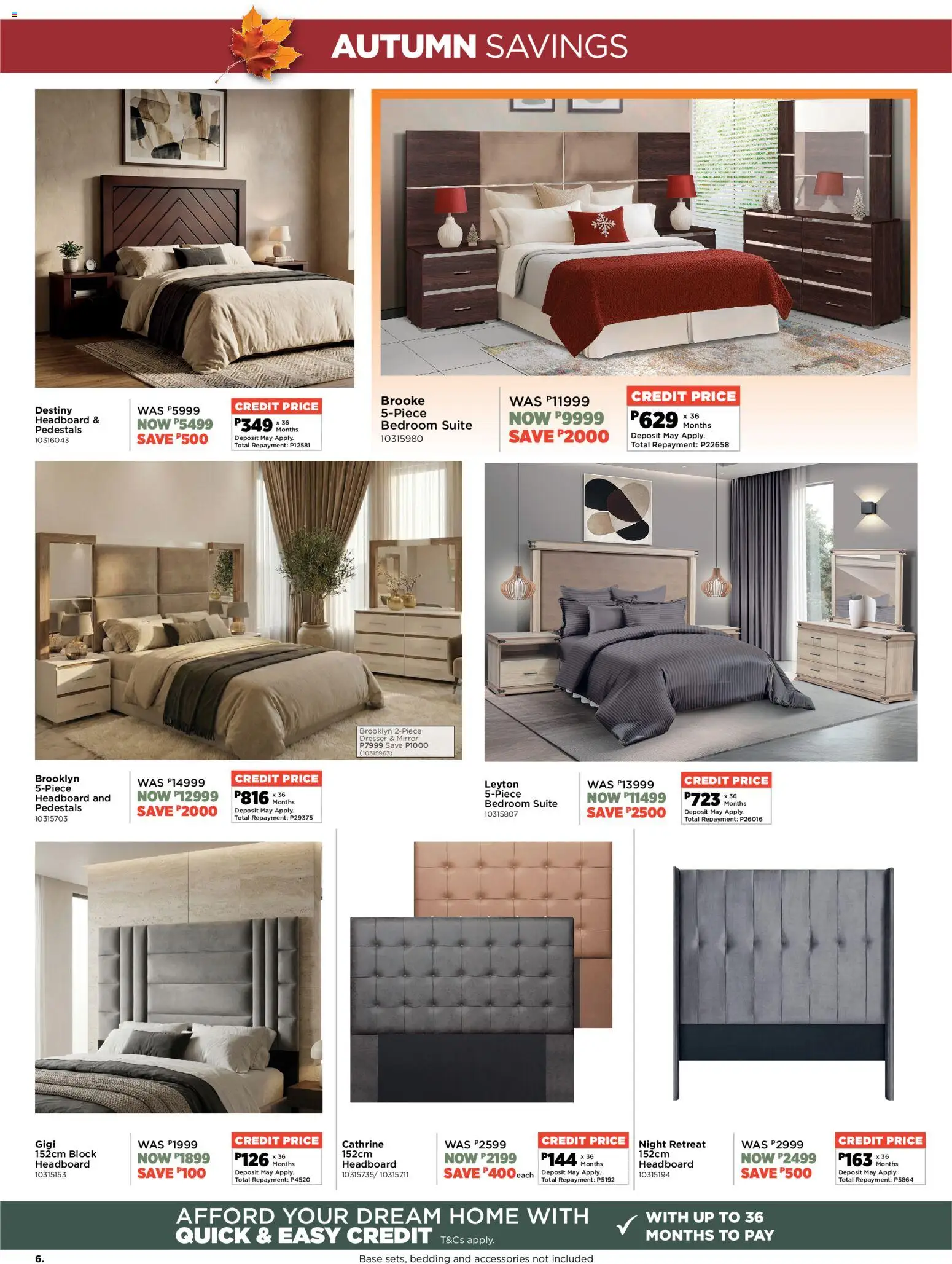 New House and Home catalogue – valid from 18.05.2026 | Page: 6 | Products: Headboard, Mirror