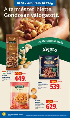 Lidl akciós újság - amely érvényes a következő dátumtól: 2026.07.16. | Oldal: 26