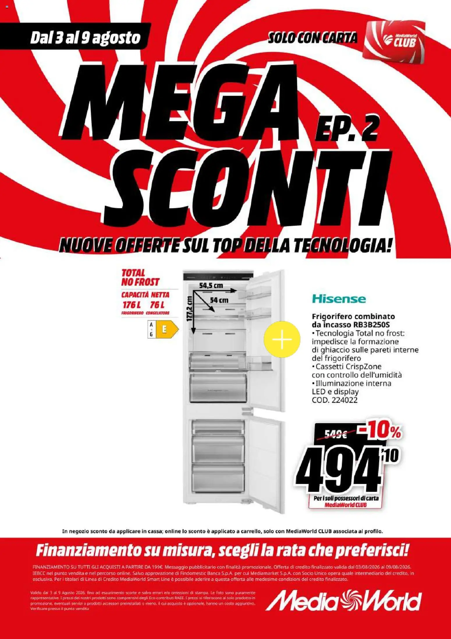 Volantino Media World del 03/08/2026 | Pagina: 59