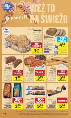 Pogląd oferty "Carrefour gazetka" - ważna od 27.04.2026 | Strona: 16 | Produkty: Karta, Grill, Bagietka, Pizza
